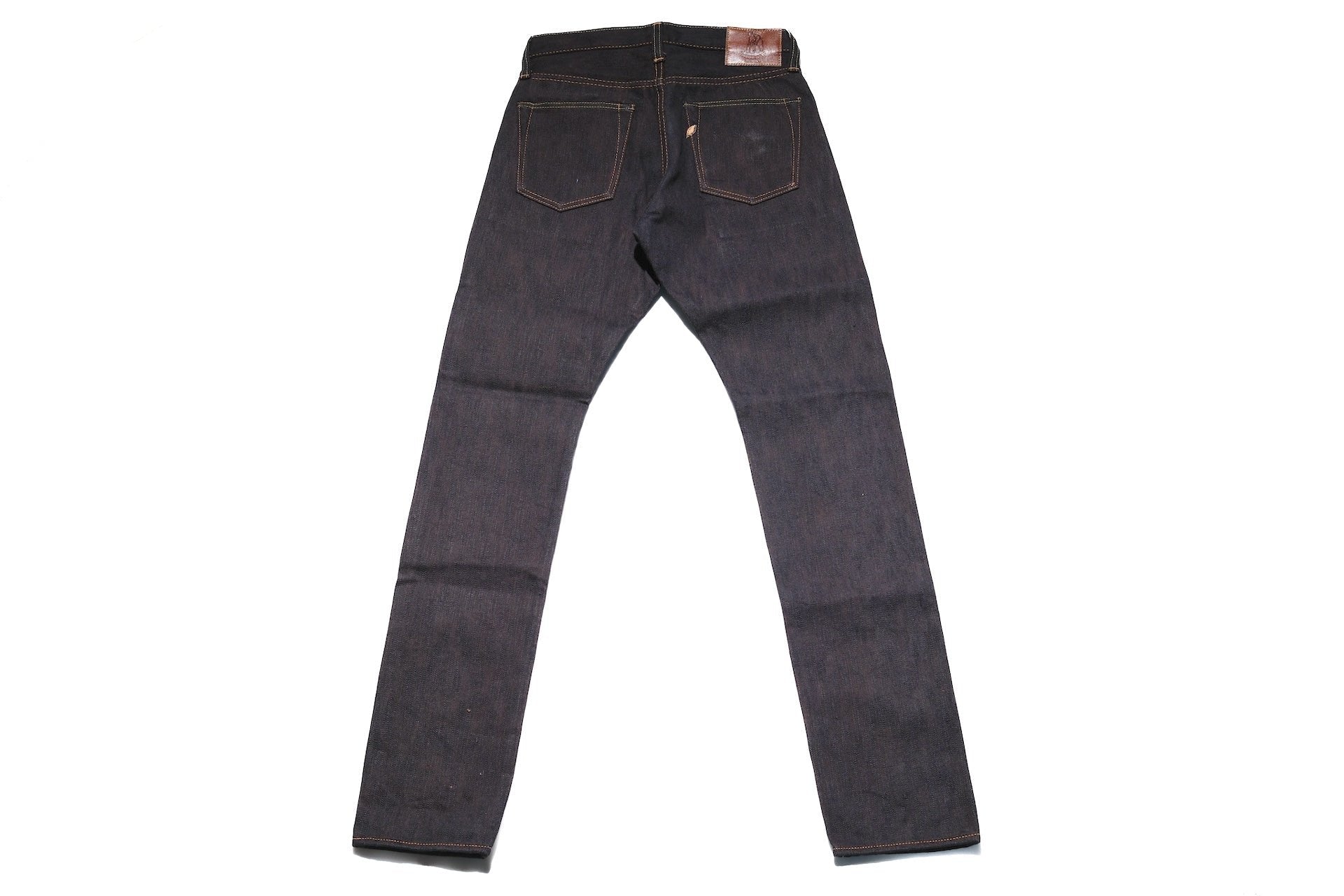 Pure Blue Japan 15oz PER-EX-019-ID "Indigo X Persimmon" Extra Slub Denim (Relaxed Tapered Fit)