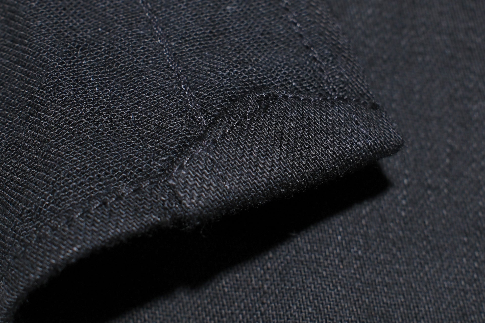 Stevenson Overall Co. 'Cody' 6.5oz Denim Western Shirt (Black)