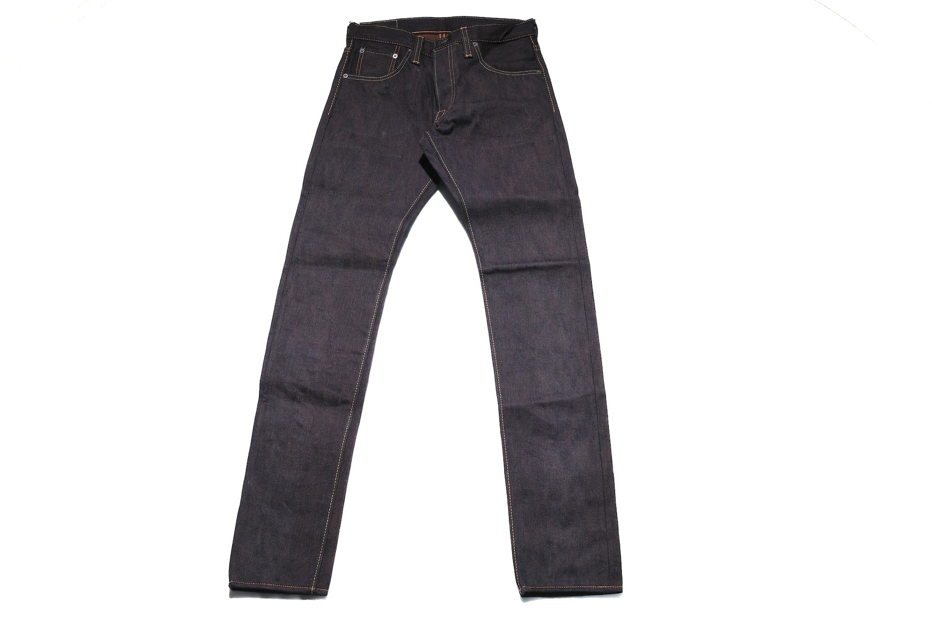 Pure Blue Japan 15oz PER-EX-013-ID "Indigo X Persimmon" Extra Slub Denim (Slim Tapered fit)