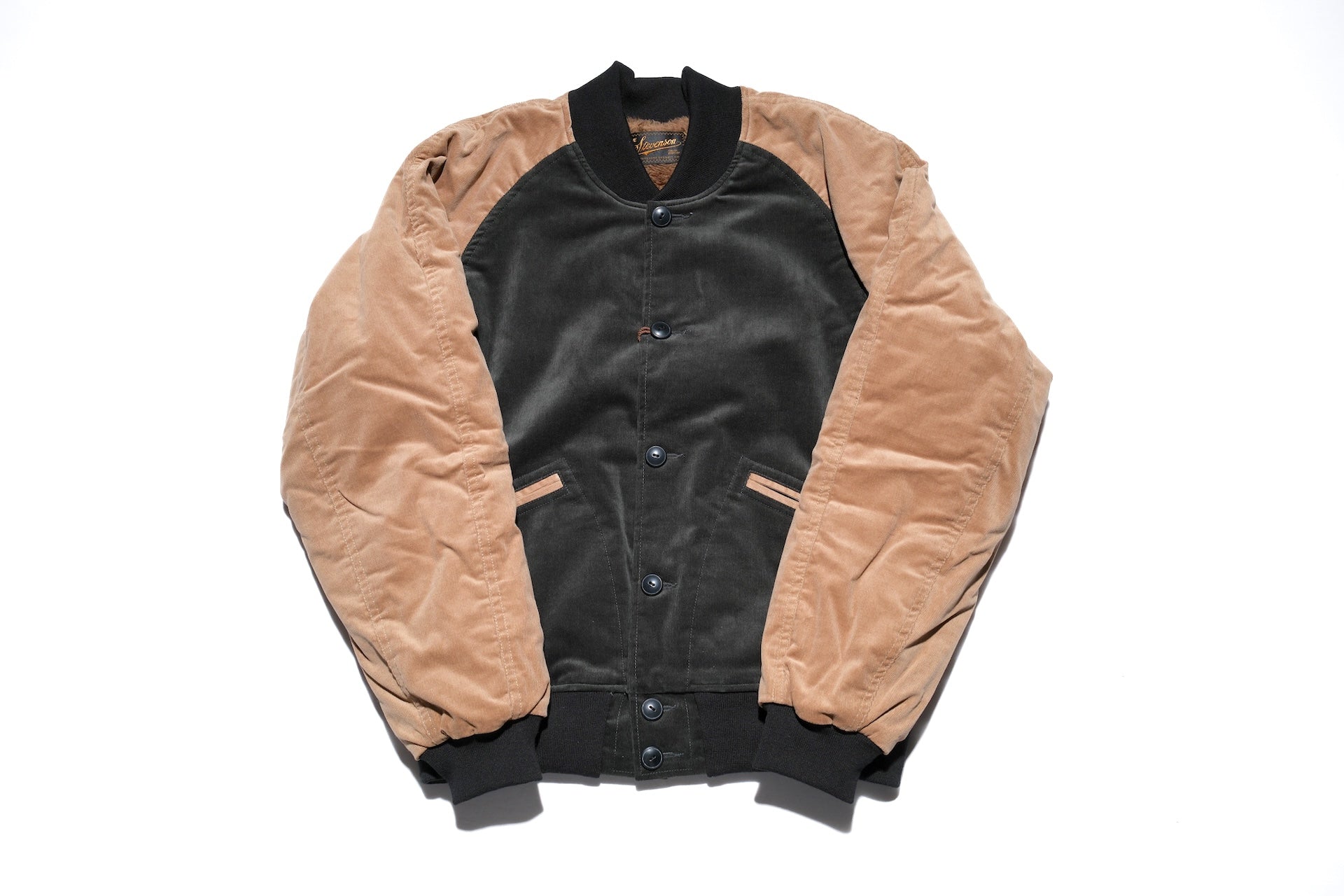 Stevenson Overall Co. “Golden Era Athletic” Classic Varsity Jacket (Forest Green)