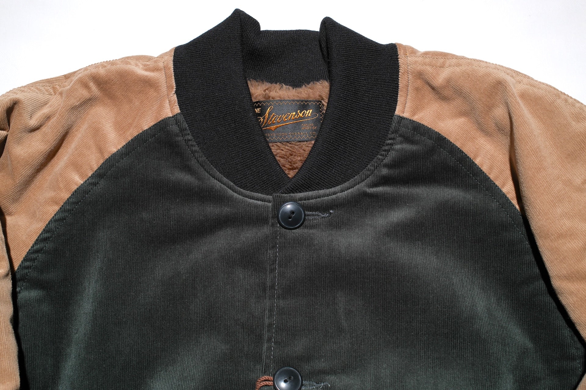 Stevenson Overall Co. “Golden Era Athletic” Classic Varsity Jacket (Forest Green)