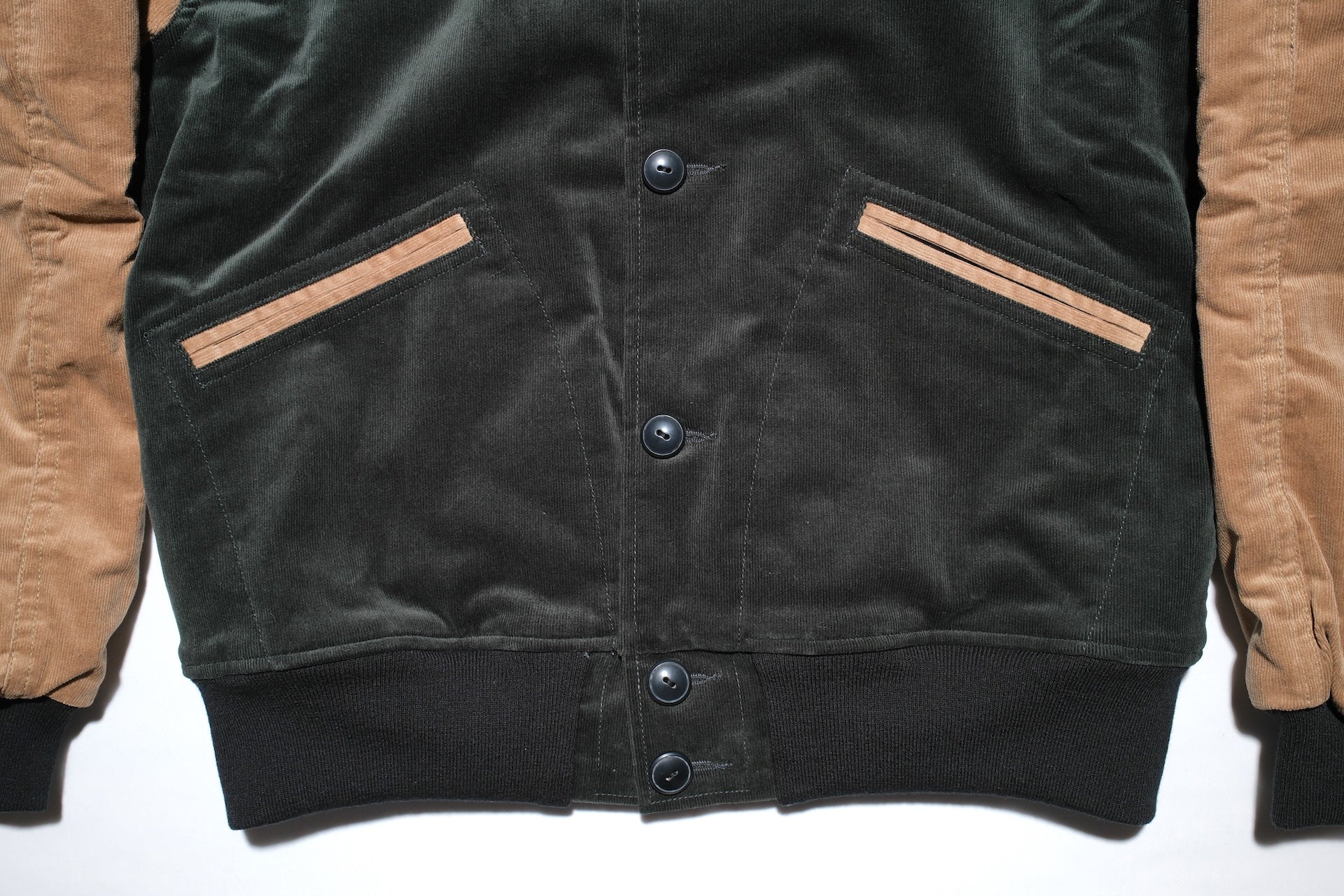 Stevenson Overall Co. “Golden Era Athletic” Classic Varsity Jacket (Forest Green)