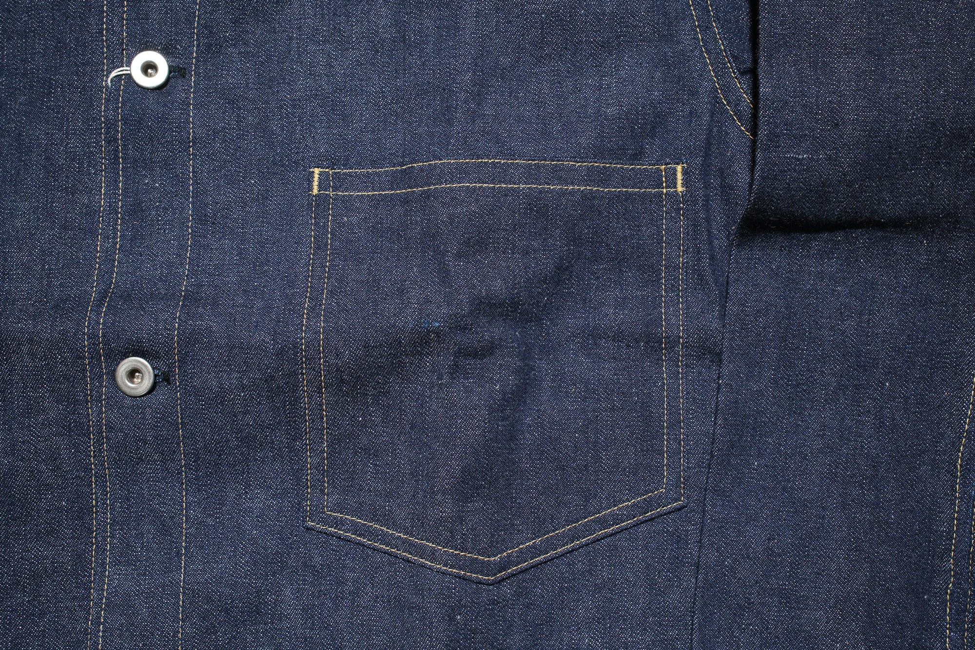John Gluckow X Warehouse Co. 10oz Indigo Dyed Denim Rancher’s Jacket