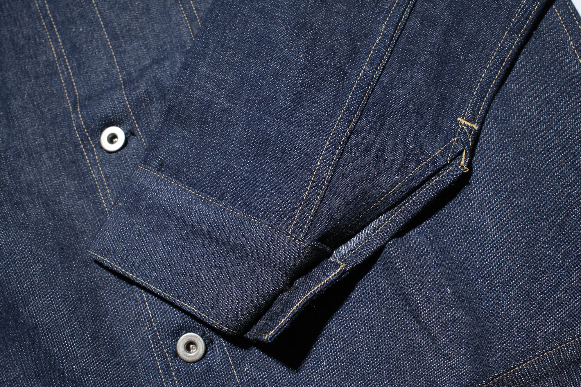 John Gluckow X Warehouse Co. 10oz Indigo Dyed Denim Rancher’s Jacket