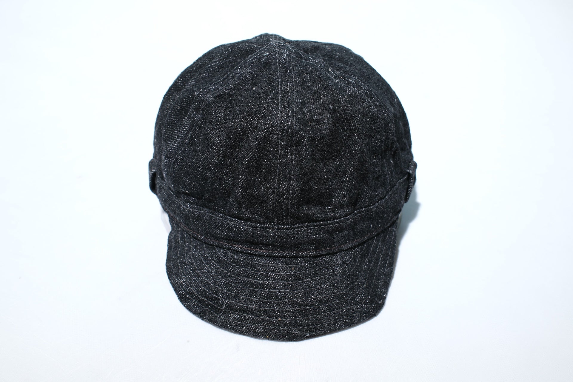 Samurai 17oz "Bushido" Denim Work Cap (Black)