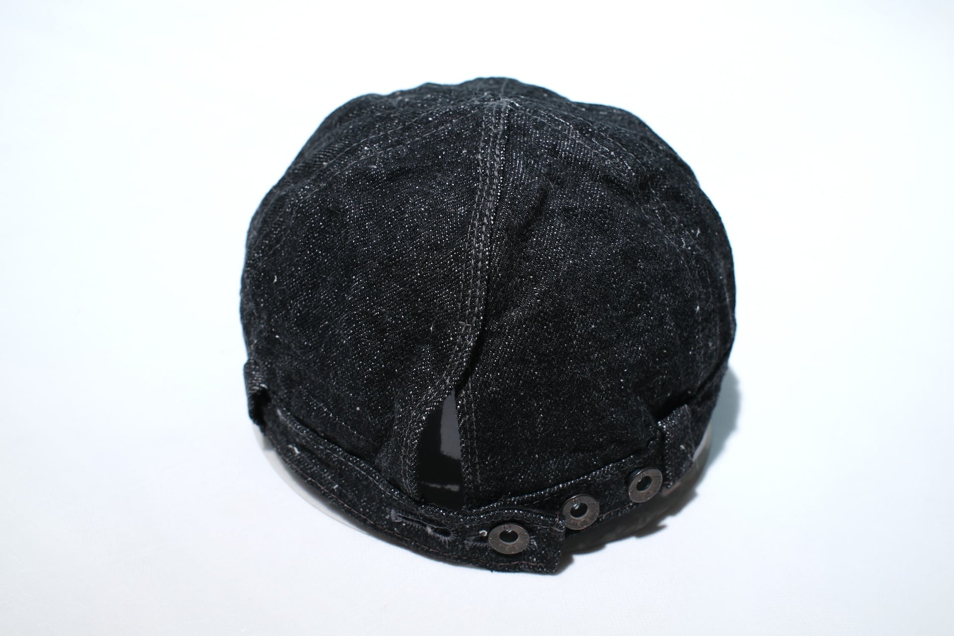 Samurai 17oz "Bushido" Denim Work Cap (Black)