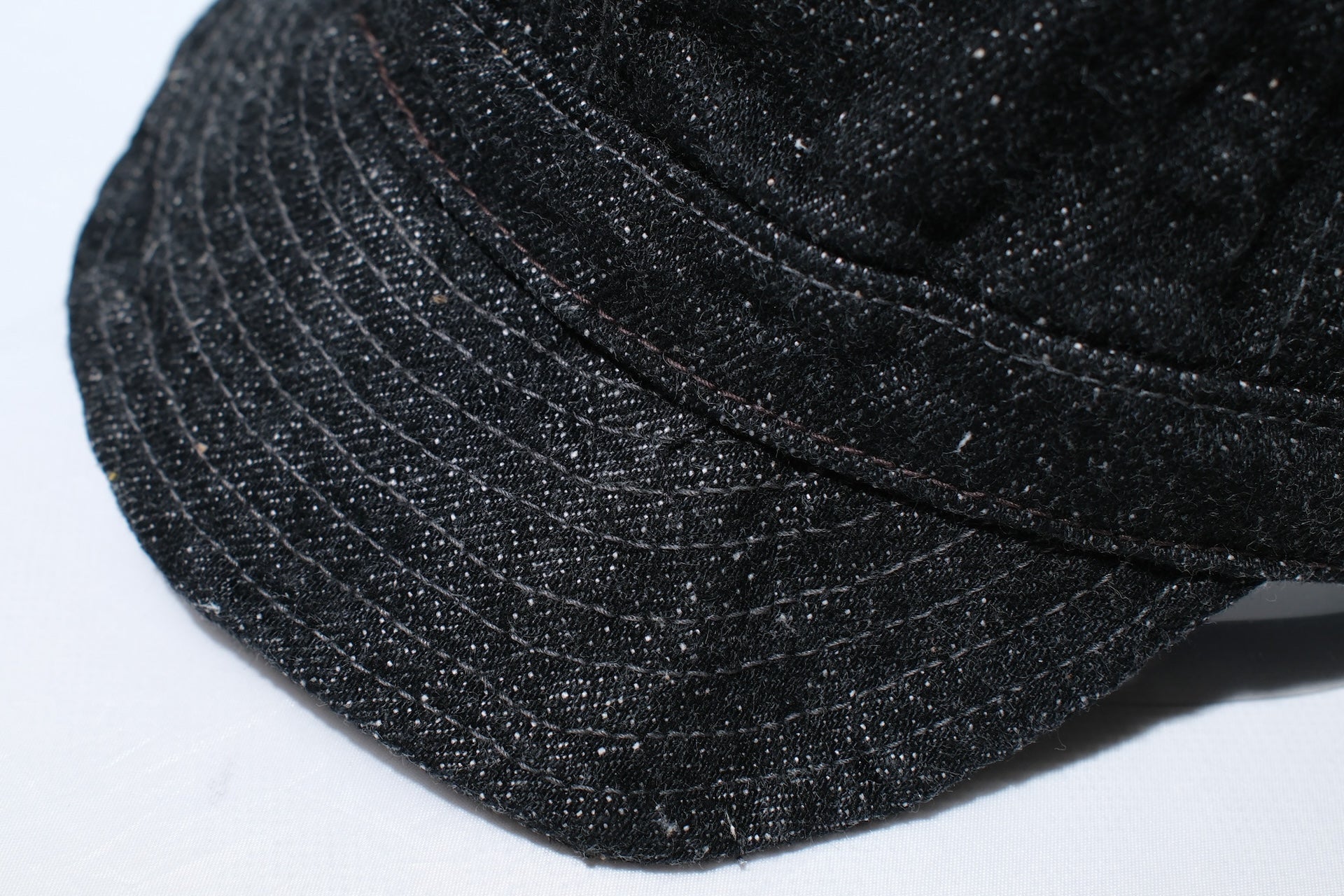 Samurai 17oz "Bushido" Denim Work Cap (Black)