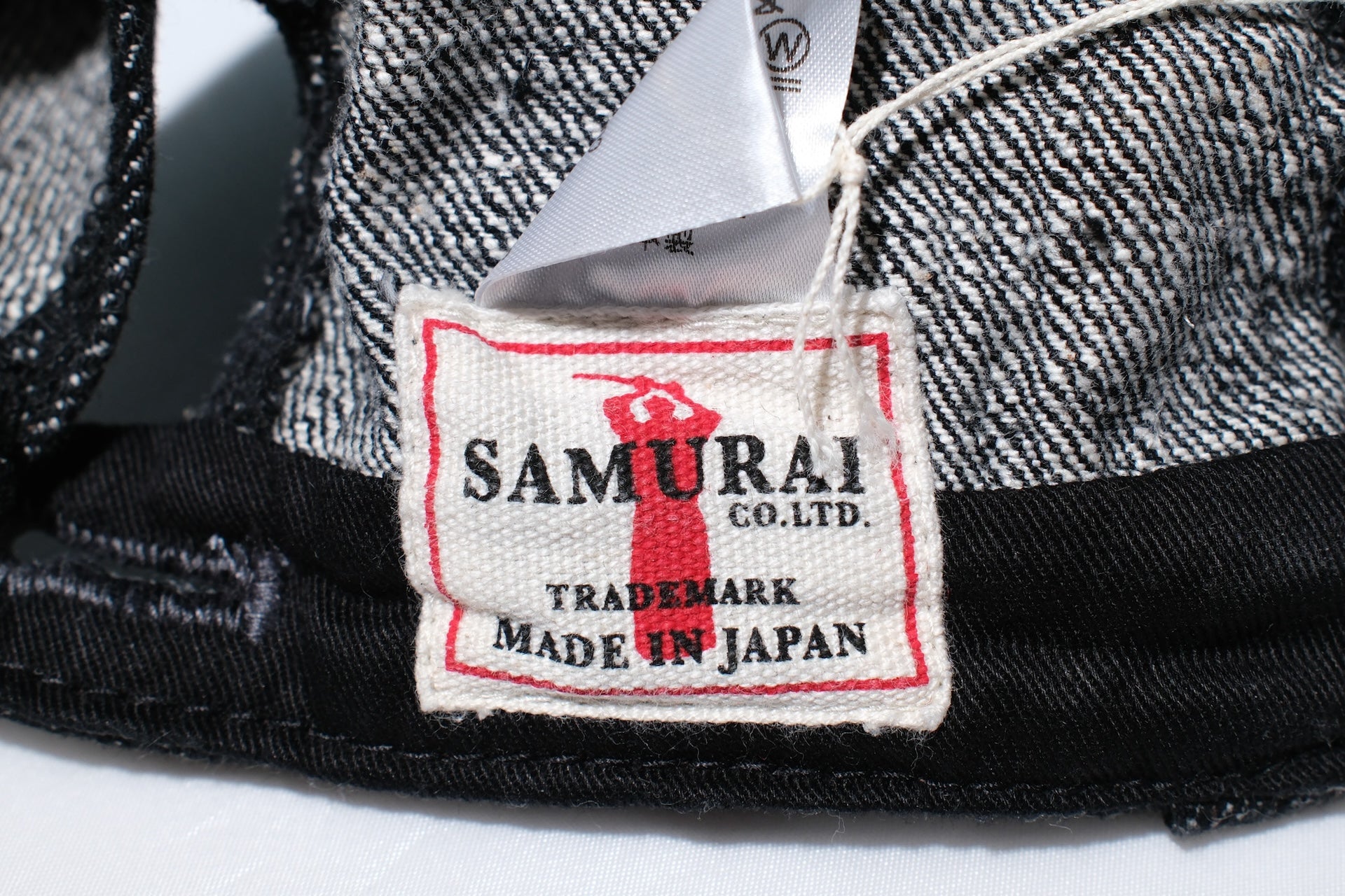 Samurai 17oz "Bushido" Denim Work Cap (Black)