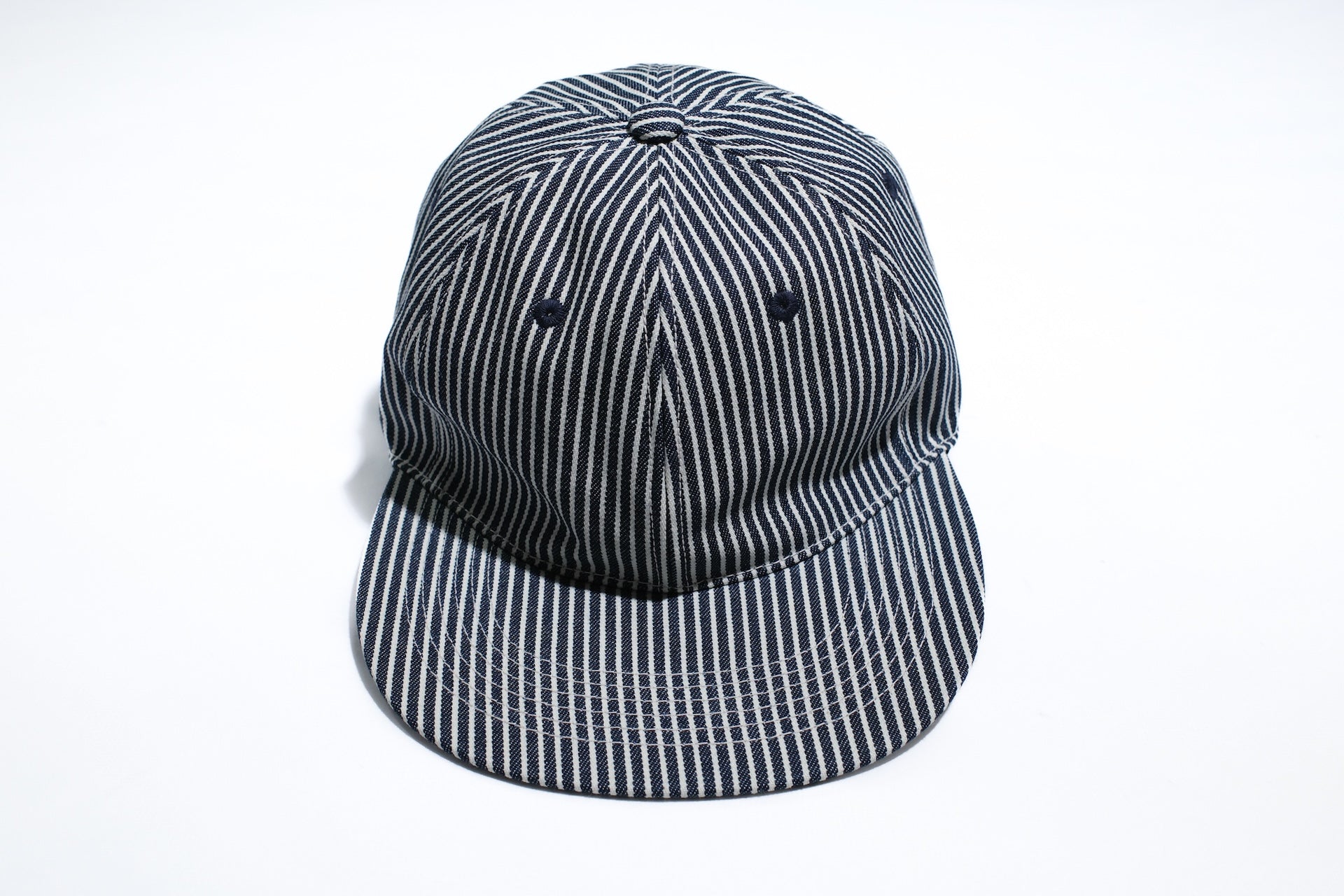 BONCOURA Indigo Dyed Hickory US Navy Cap