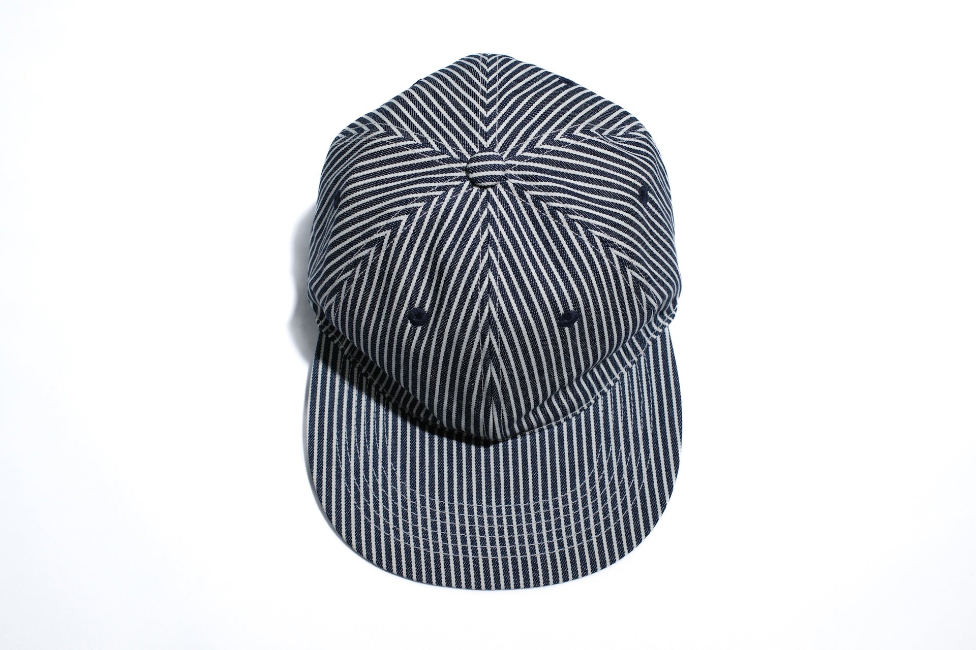 BONCOURA Indigo Dyed Hickory US Navy Cap