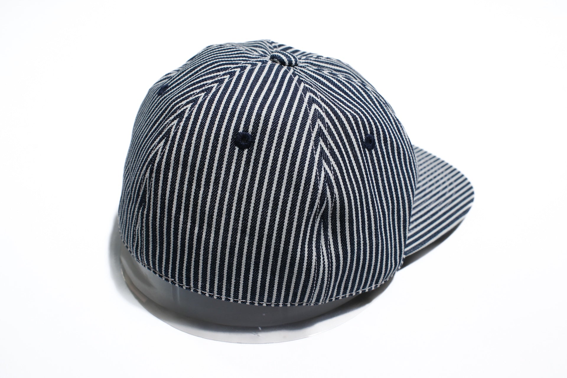 BONCOURA Indigo Dyed Hickory US Navy Cap