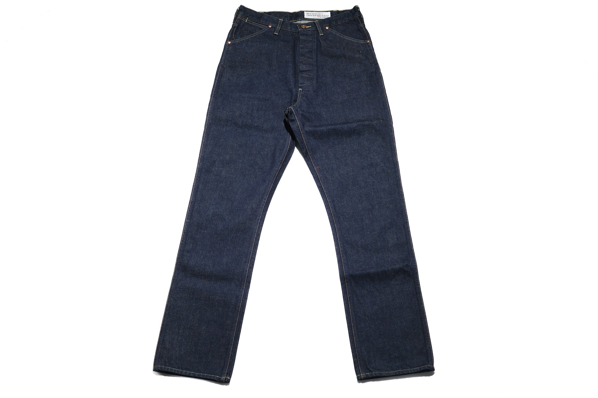 BONCOURA 15oz Indigo Dyed "Ike-Momen" B-11 Rodeo Denim Pants (Rodeo Tapered fit)