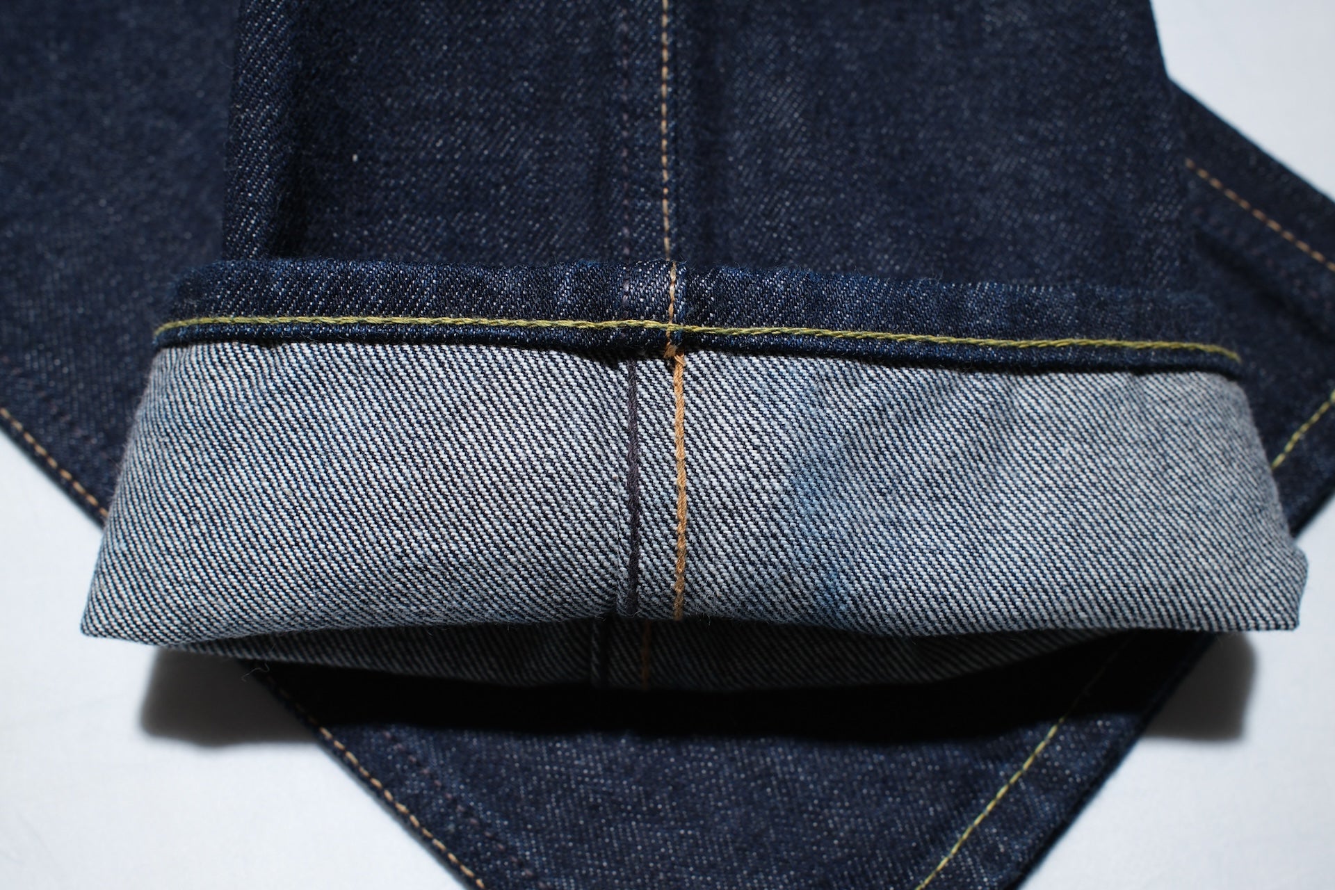 BONCOURA 15oz Indigo Dyed "Ike-Momen" B-11 Rodeo Denim Pants (Rodeo Tapered fit)
