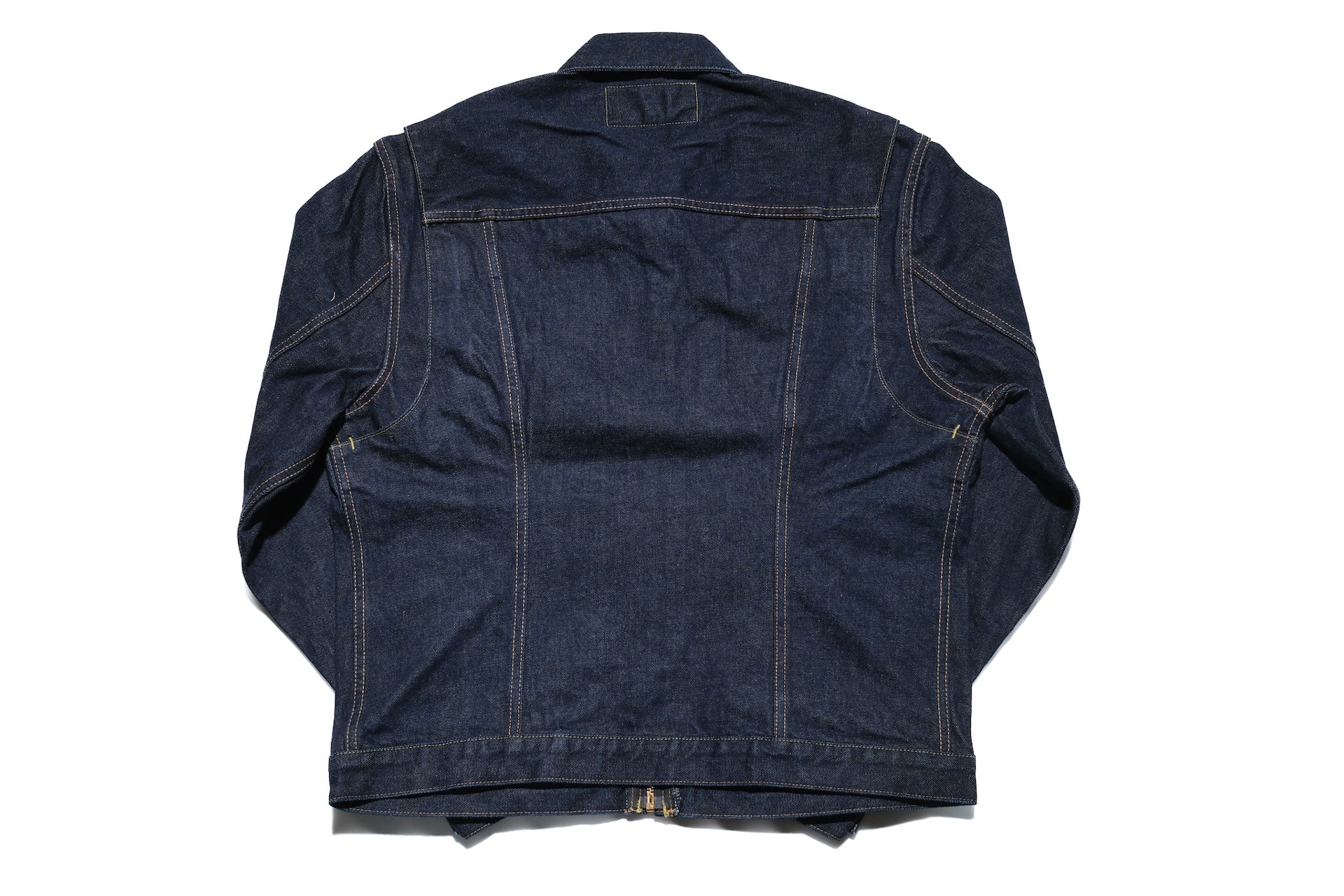 BONCOURA 15oz Indigo Dyed "Ike-Momen" Z-1 Rodeo Denim Rider Jacket