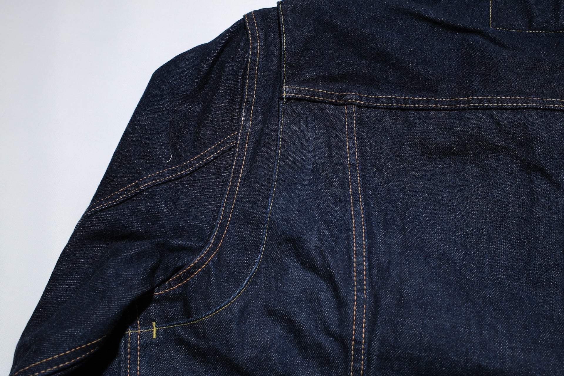 BONCOURA 15oz Indigo Dyed "Ike-Momen" Z-1 Rodeo Denim Rider Jacket