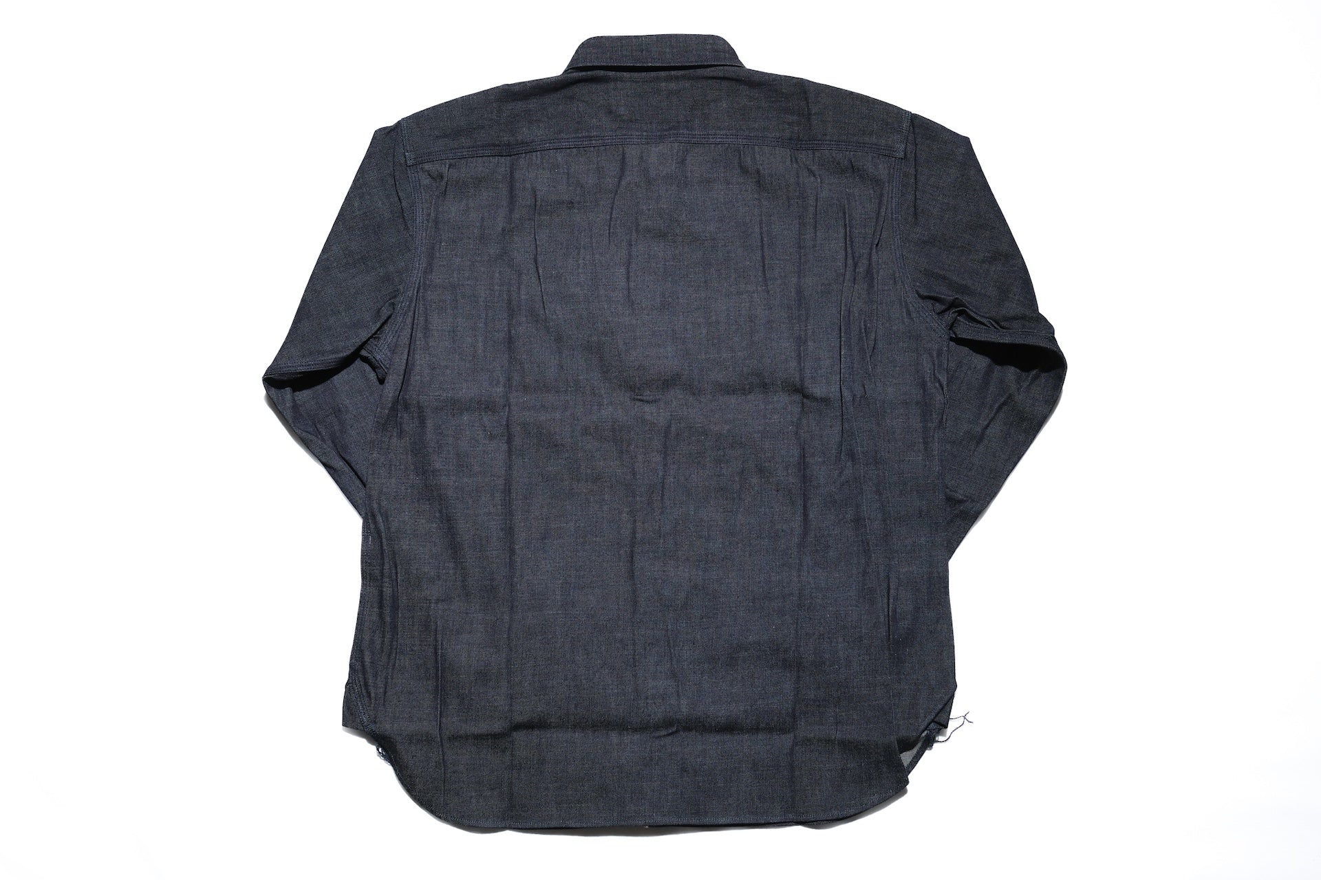Momotaro 8oz “Tokuno Blue” Indigo Dyed Selvage Denim Workshirt