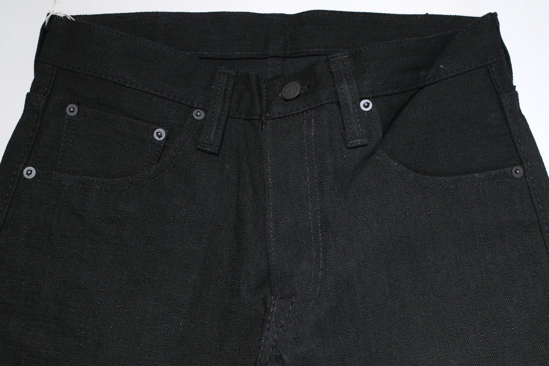 Pure Blue Japan 14oz "Black Teacore" TCD-013-BK Denim (Slim Tapered fit)