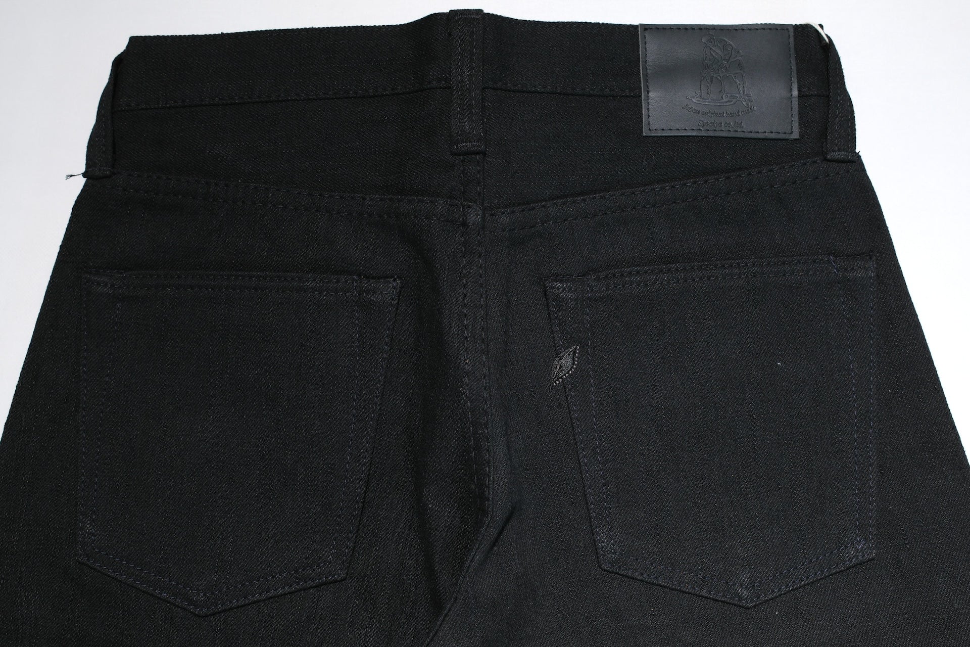 Pure Blue Japan 14oz "Black Teacore" TCD-013-BK Denim (Slim Tapered fit)