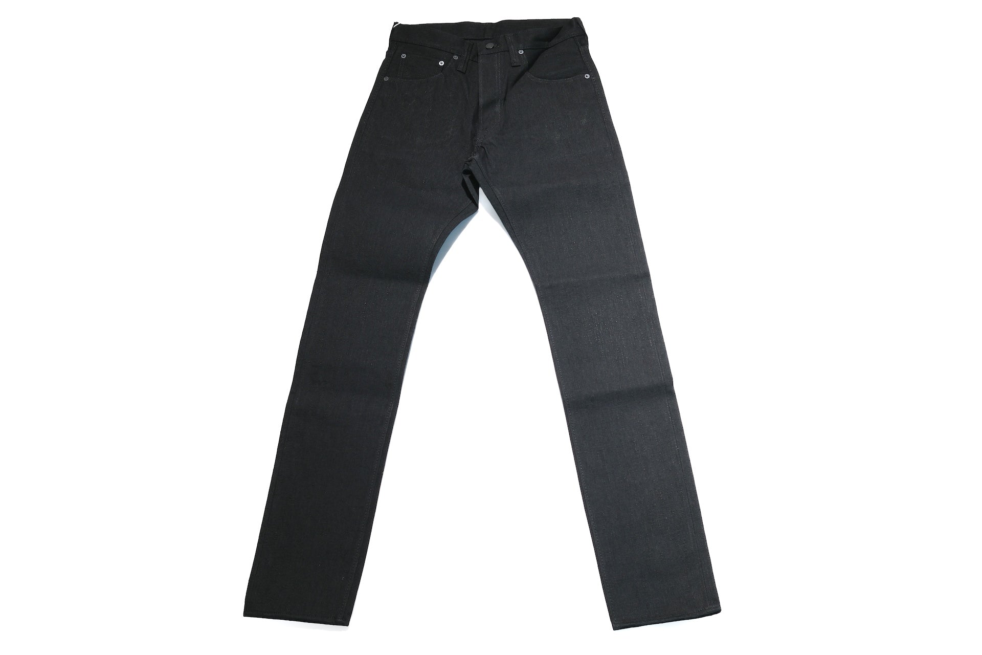 Pure Blue Japan 14oz "Black Teacore" TCD-019-BK Denim (Relaxed Tapered fit)