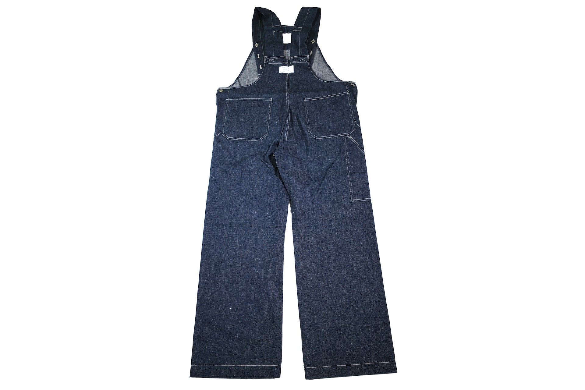 Warehouse Co. Late 30s 12.5oz Indigo Dyed Denim Overalls