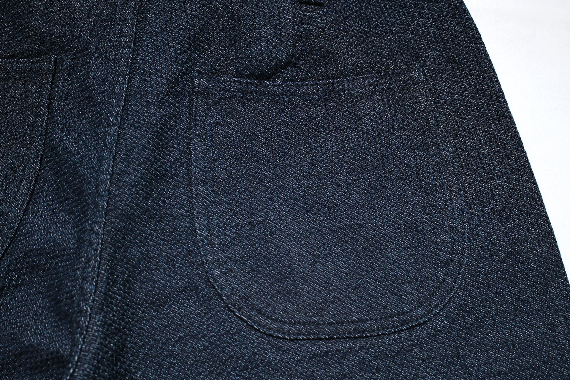 Pure Blue Japan 14oz Sashiko Shorts (Indigo)