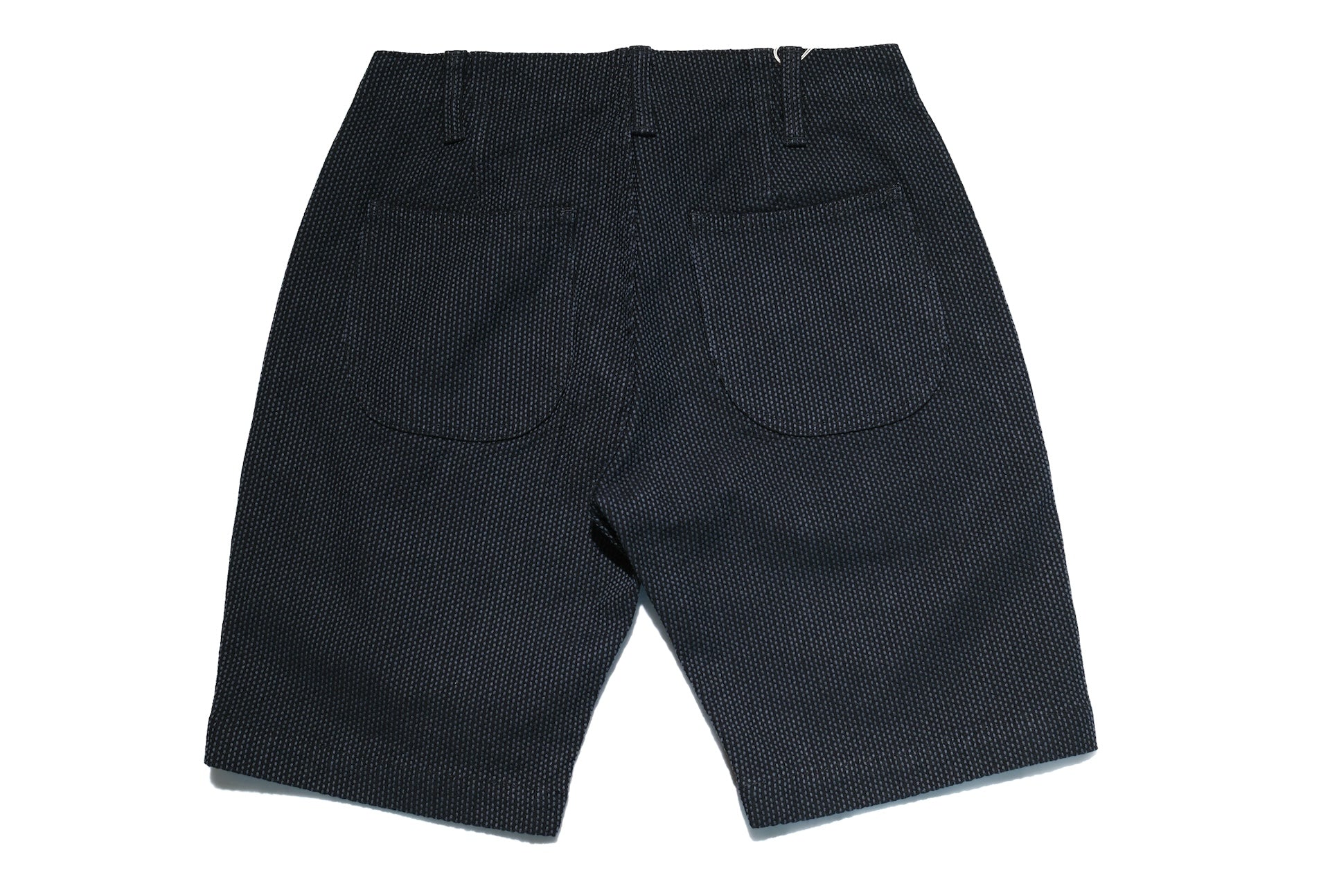 Pure Blue Japan 14oz Sashiko Shorts (Black)