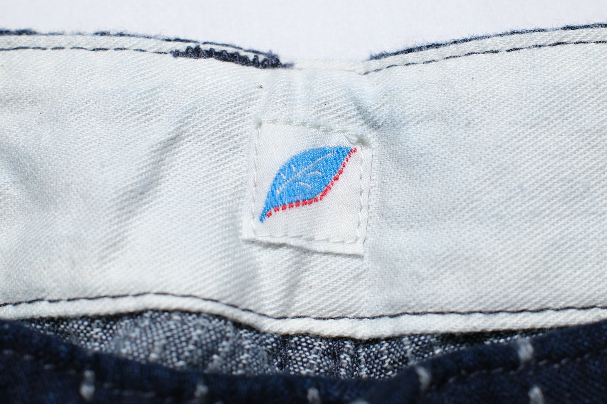 Pure Blue Japan 12oz Indigo Dyed "Wabash Type" Sashiko Comfort Trousers (Regular Straight fit)
