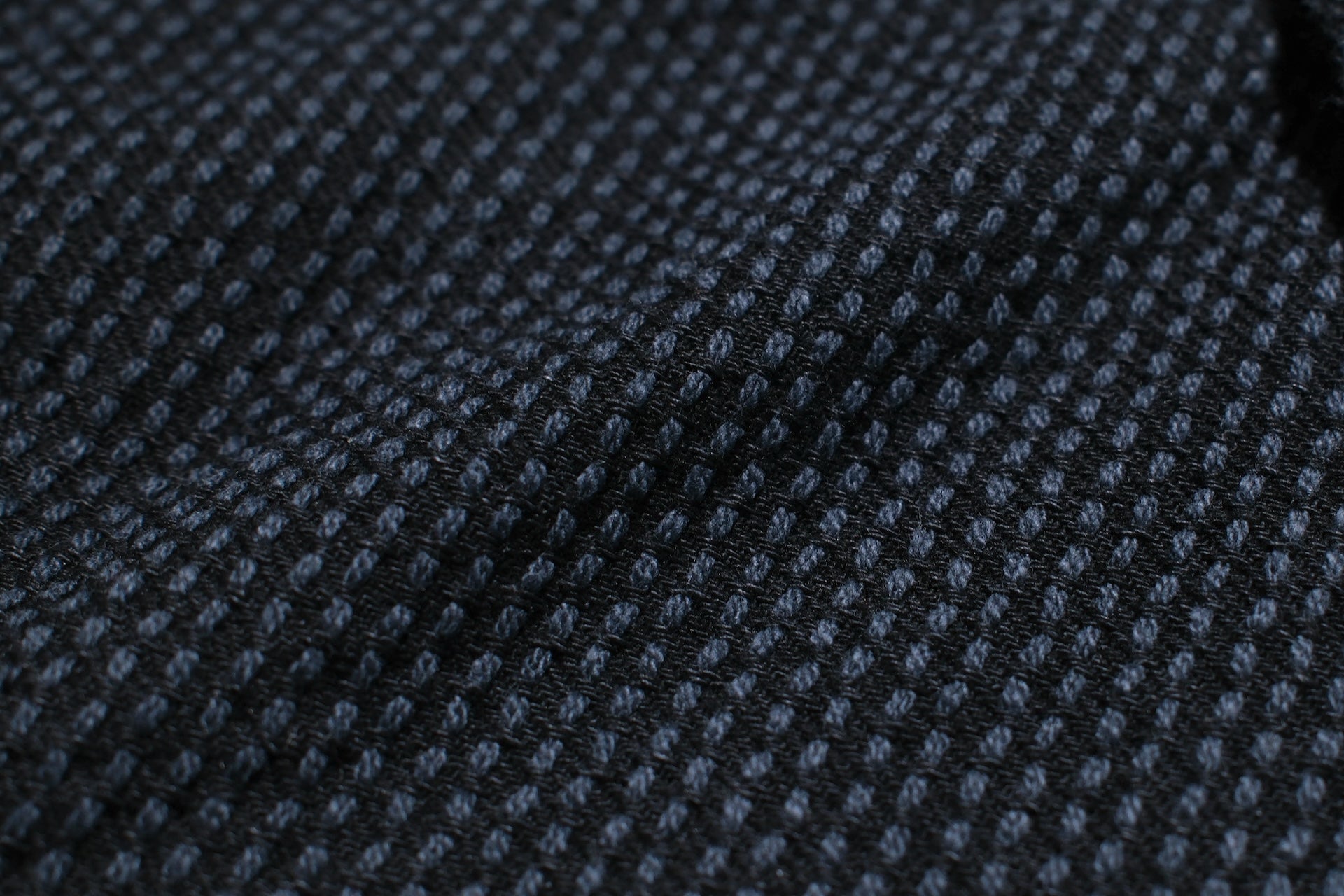 Pure Blue Japan 14oz Sashiko Type 2 Jacket (Black)