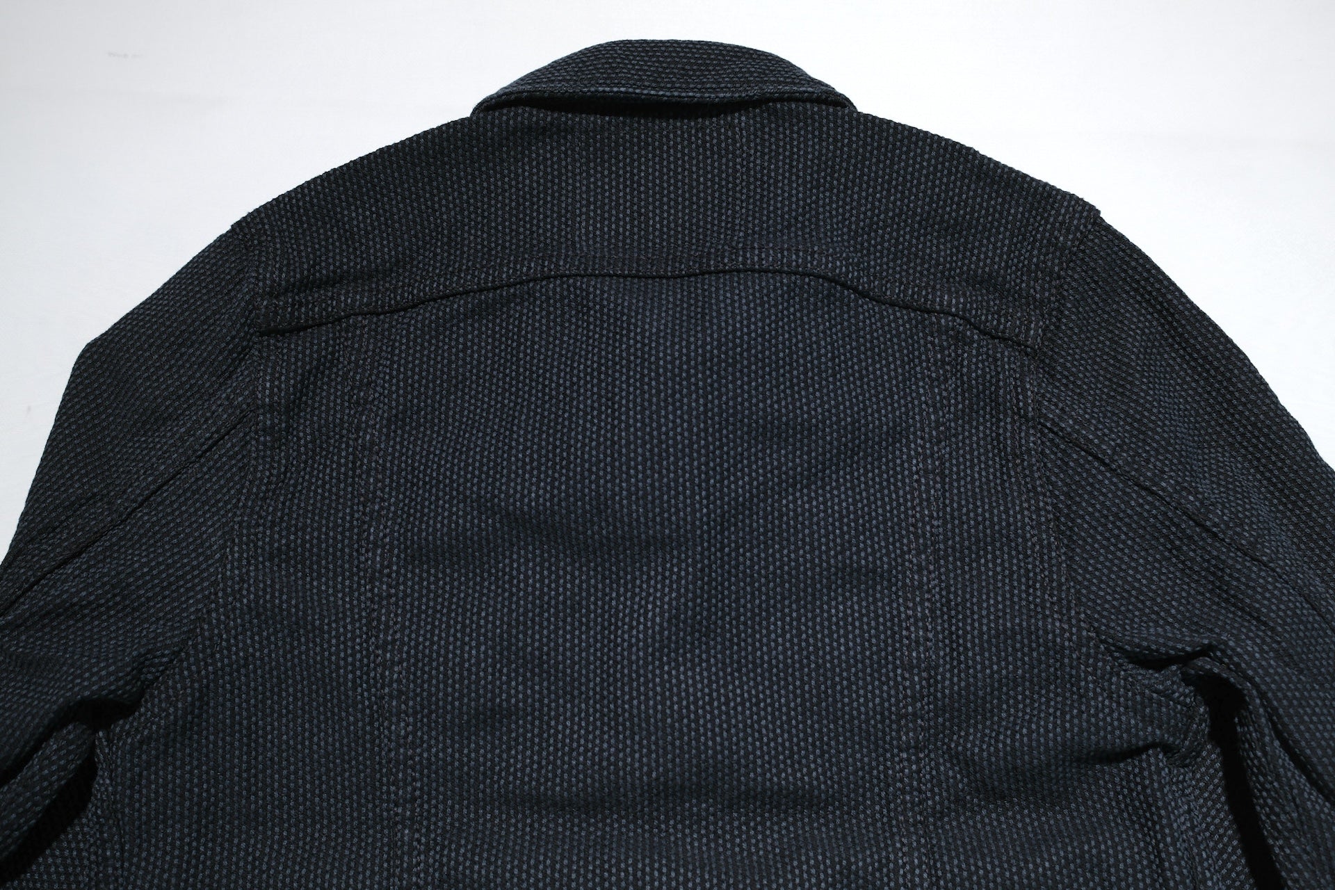 Pure Blue Japan 14oz Sashiko Type 2 Jacket (Black)