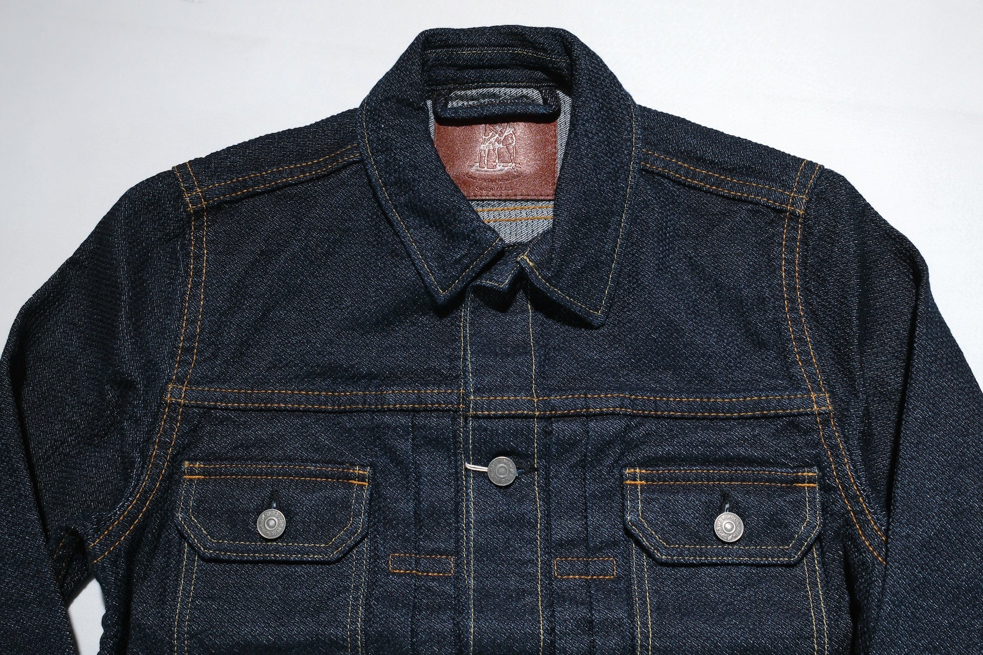 Pure Blue Japan 14oz Sashiko Type 2 Jacket (Indigo)