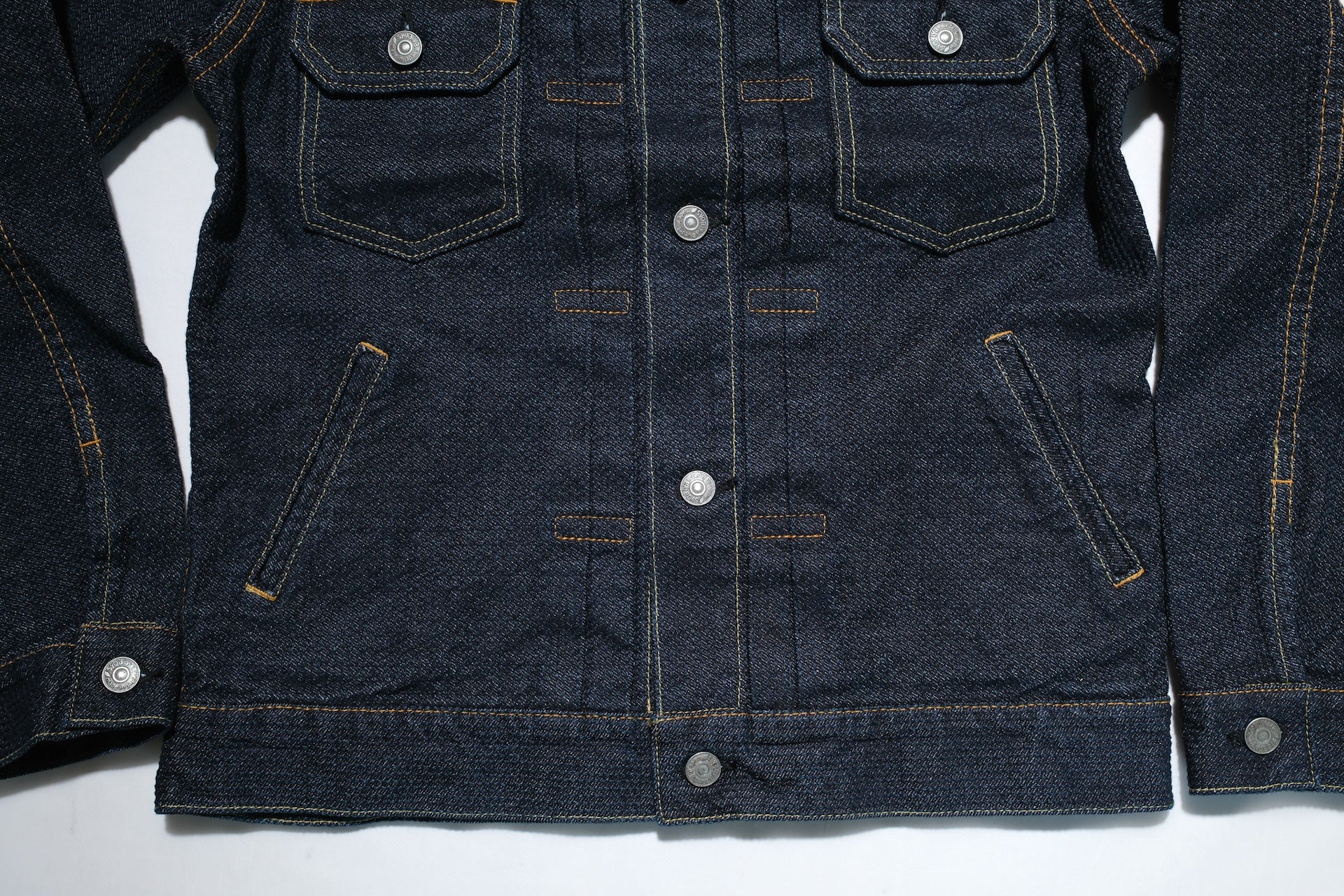 Pure Blue Japan 14oz Sashiko Type 2 Jacket (Indigo)