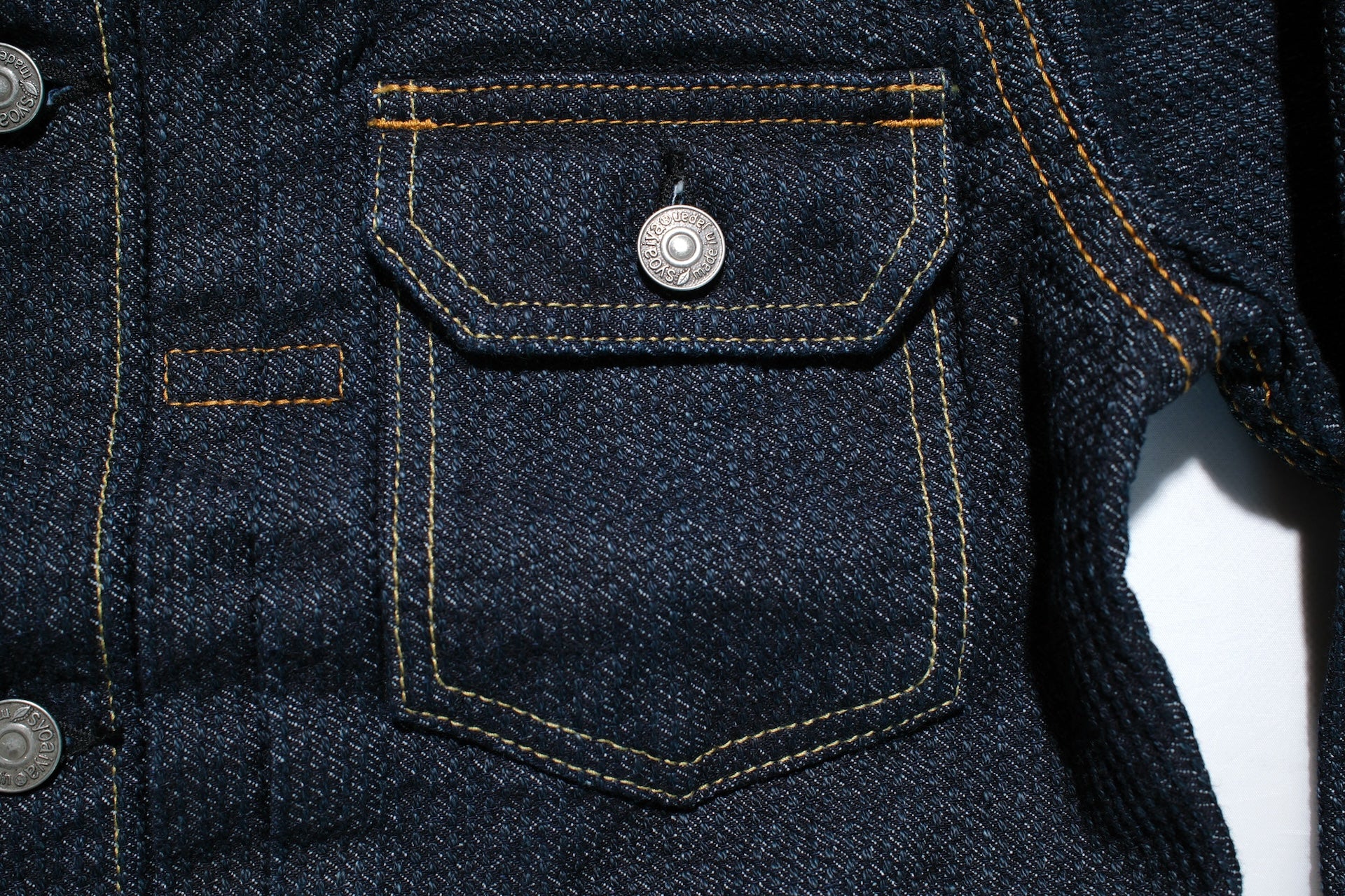 Pure Blue Japan 14oz Sashiko Type 2 Jacket (Indigo)