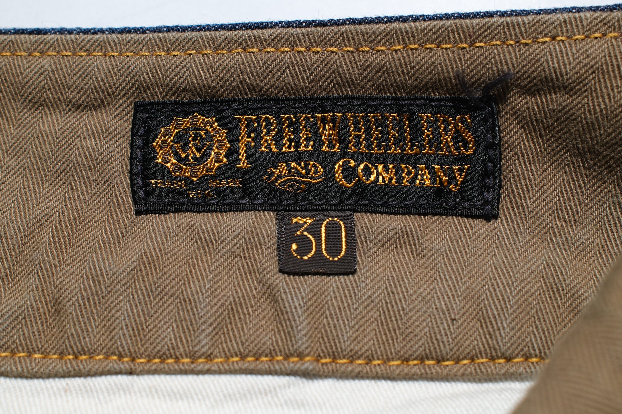 Freewheelers 10.5oz Weapon Denim "S-8 Aviators' Trousers" (Indigo)