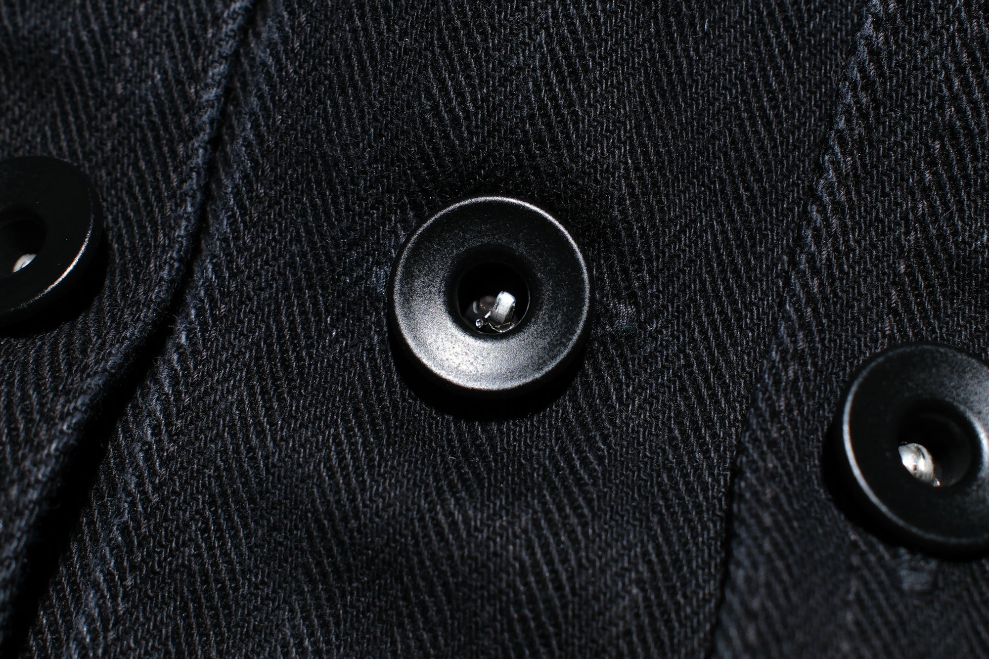 Freewheelers "GRUNTS" HBT Utility Jacket (Rude Black)