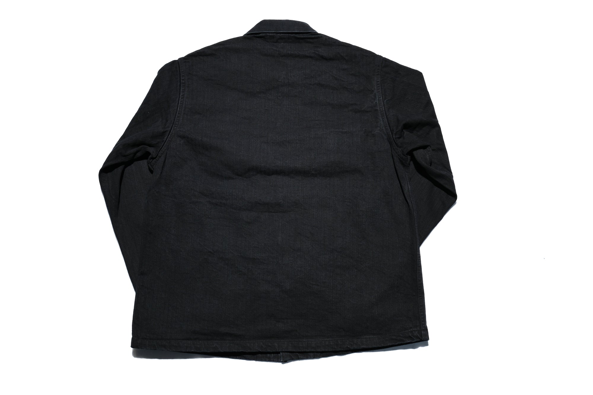 Freewheelers "GRUNTS" HBT Utility Jacket (Rude Black)