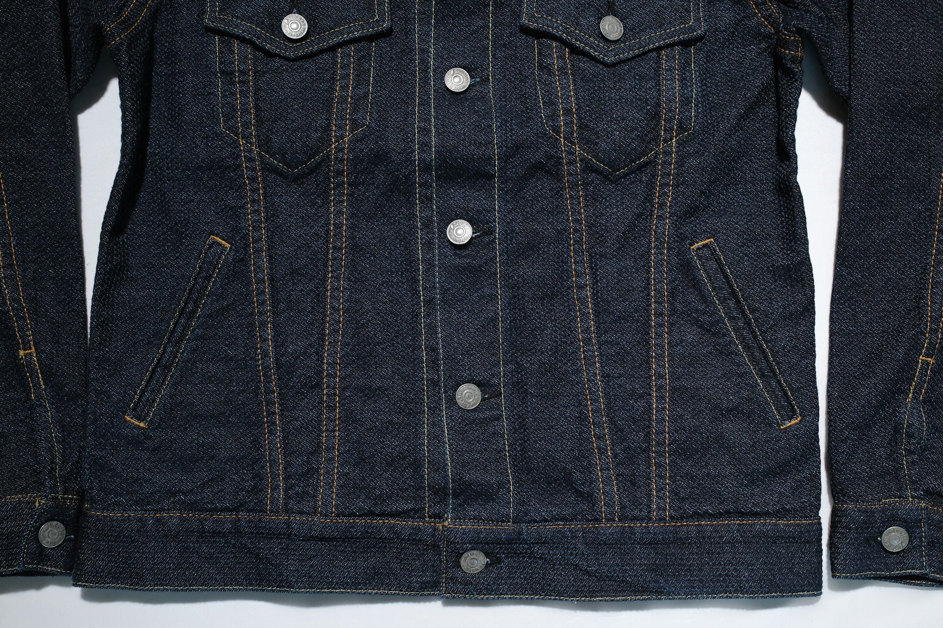 Pure Blue Japan 14oz Sashiko Type 3 Jacket (Indigo)