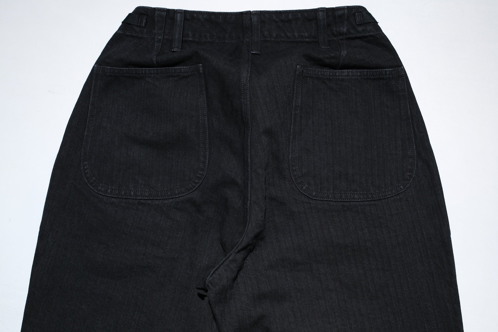 Freewheelers "GRUNTS" HBT Utility Trousers (Rude Black)