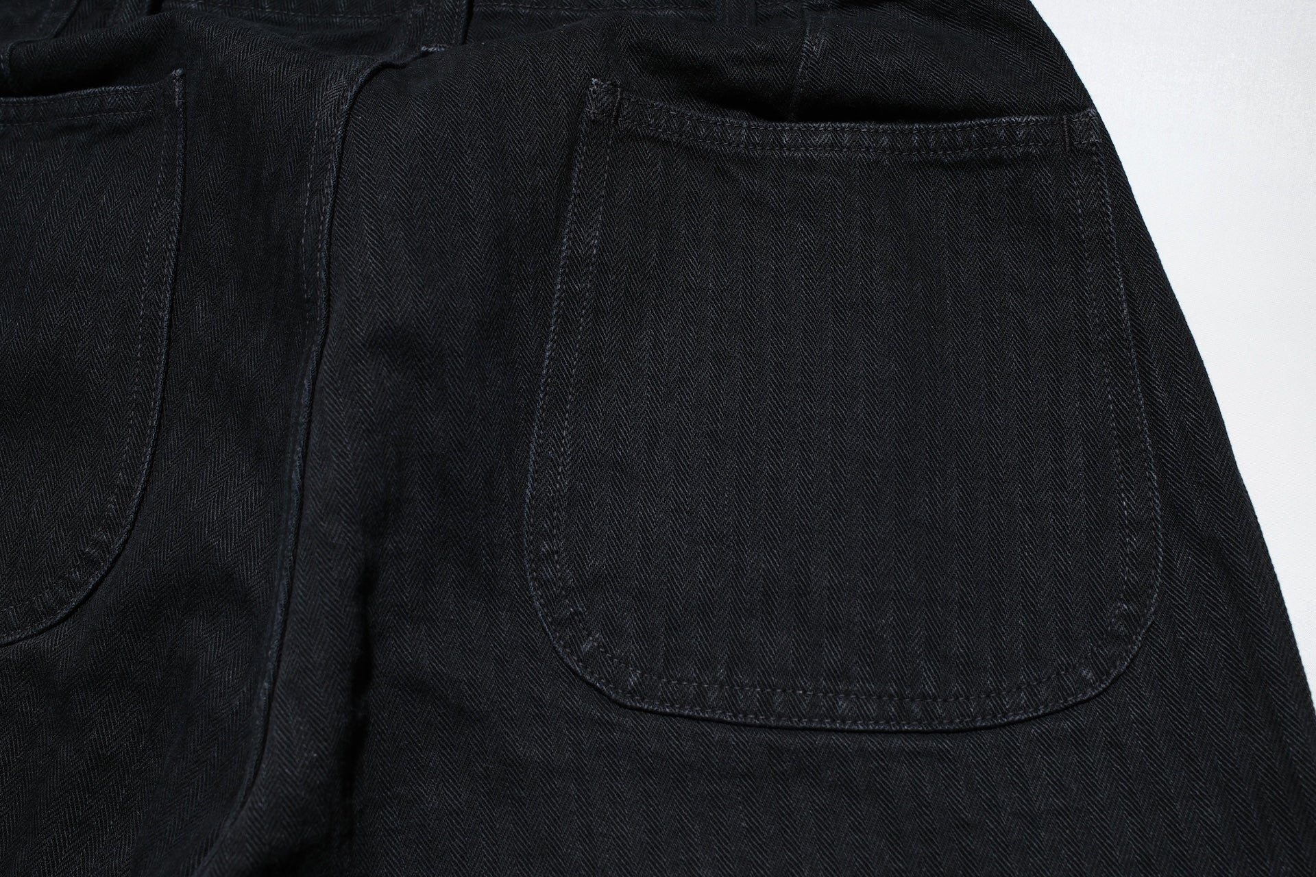 Freewheelers "GRUNTS" HBT Utility Trousers (Rude Black)