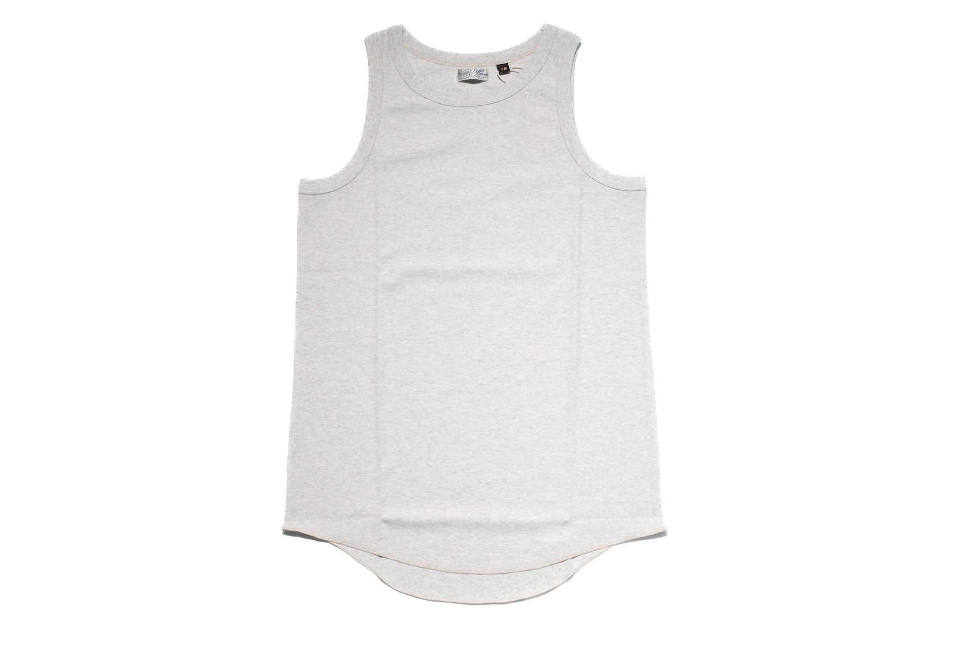 Freewheelers Lightweight "Waffle Textured" Sleeveless T-Shirt (Oatmeal)