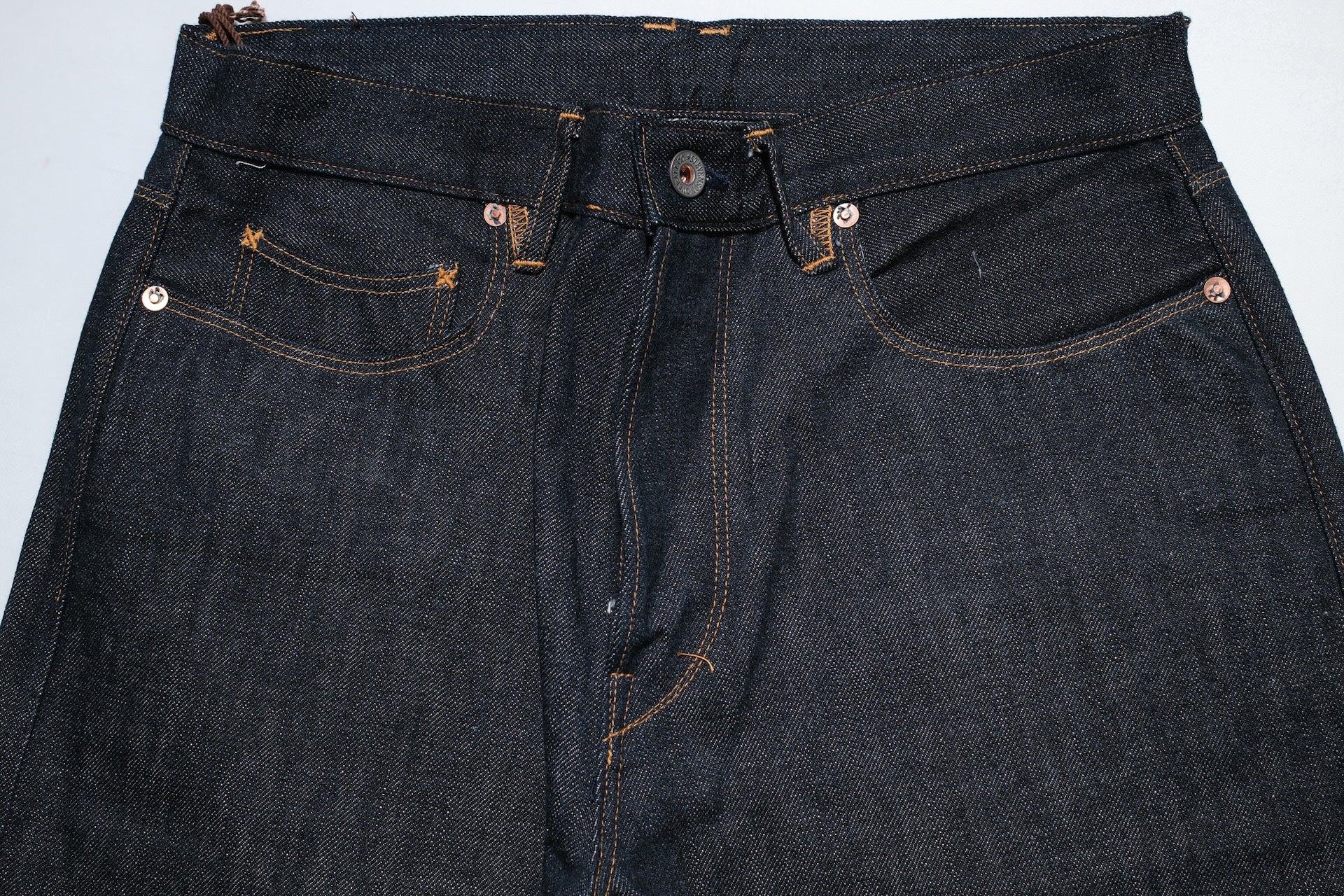 Stevenson Overall Co. 13.5oz Indigo Dyed "Encinitas" 150-RXX Denim (Regular Straight Fit)