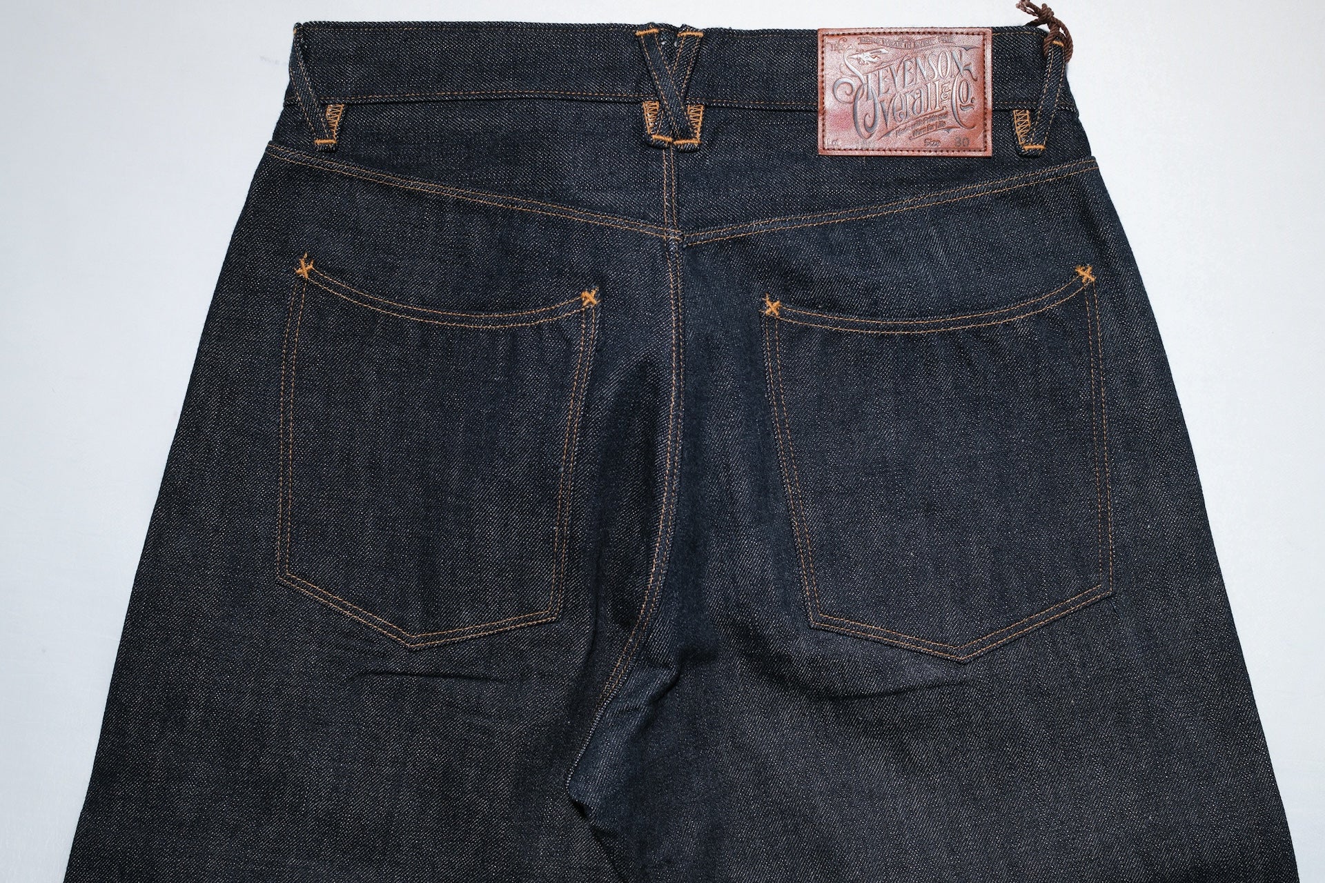 Stevenson Overall Co. 13.5oz Indigo Dyed "Encinitas" 150-RXX Denim (Regular Straight Fit)