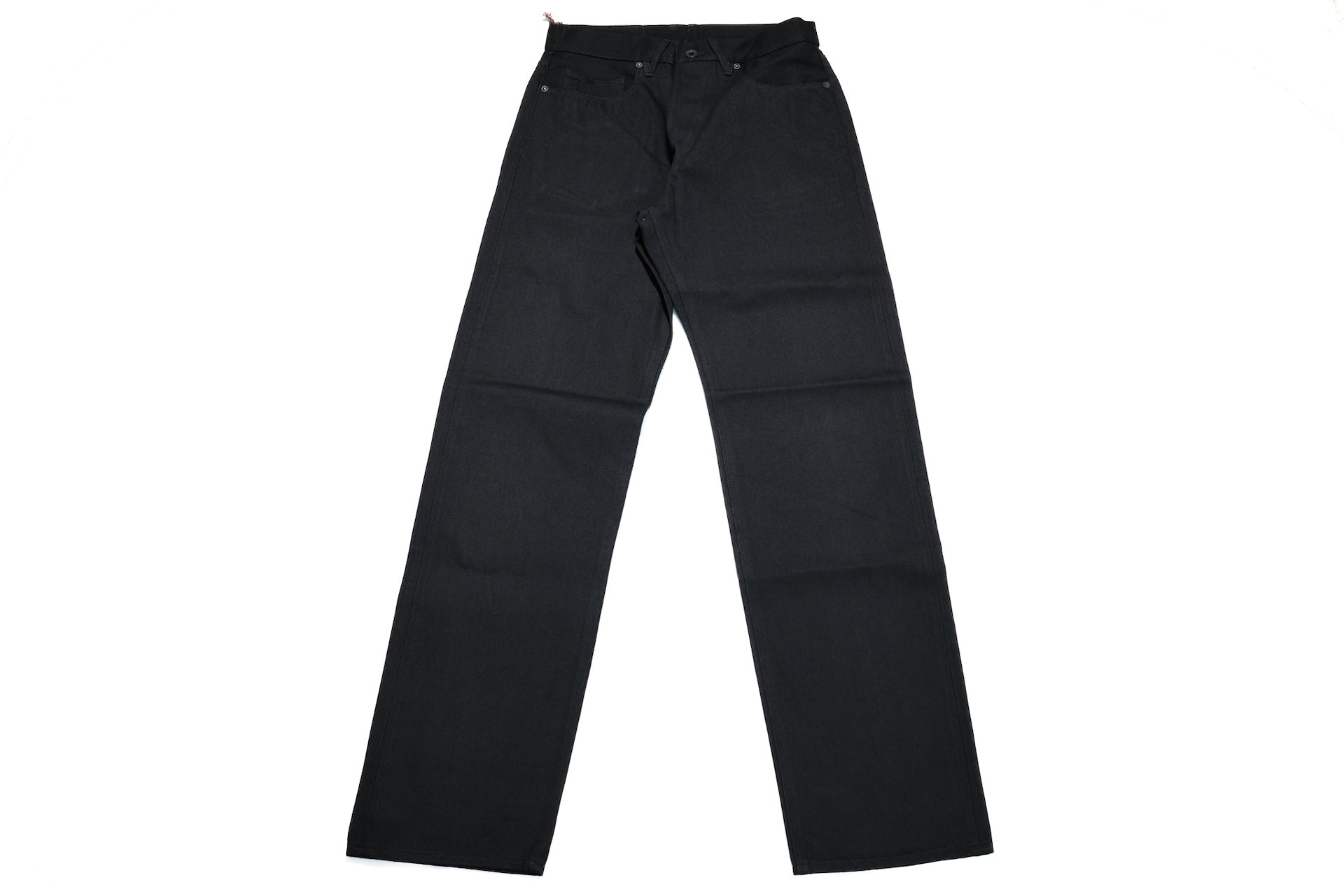 Stevenson Overall Co. 12.5oz Solid Black "Encinitas" 150-RXS Denim (Regular Straight Fit)