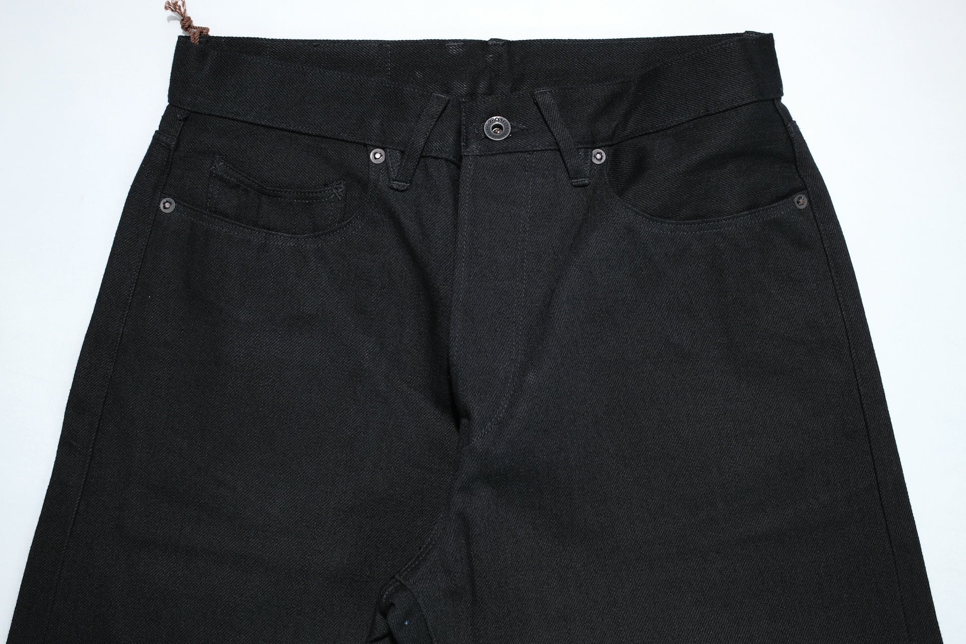 Stevenson Overall Co. 12.5oz Solid Black "Encinitas" 150-RXS Denim (Regular Straight Fit)