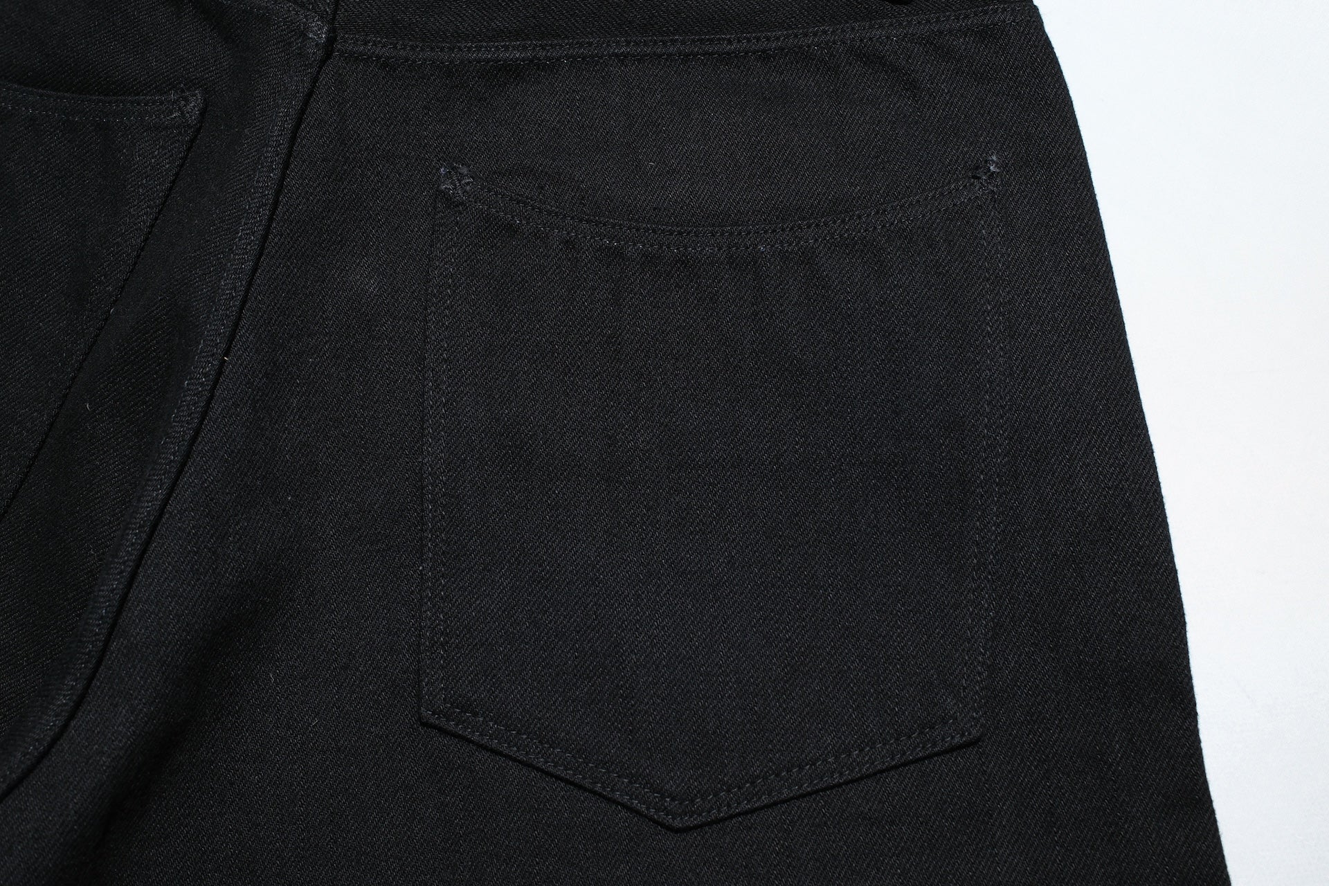 Stevenson Overall Co. 12.5oz Solid Black "Encinitas" 150-RXS Denim (Regular Straight Fit)