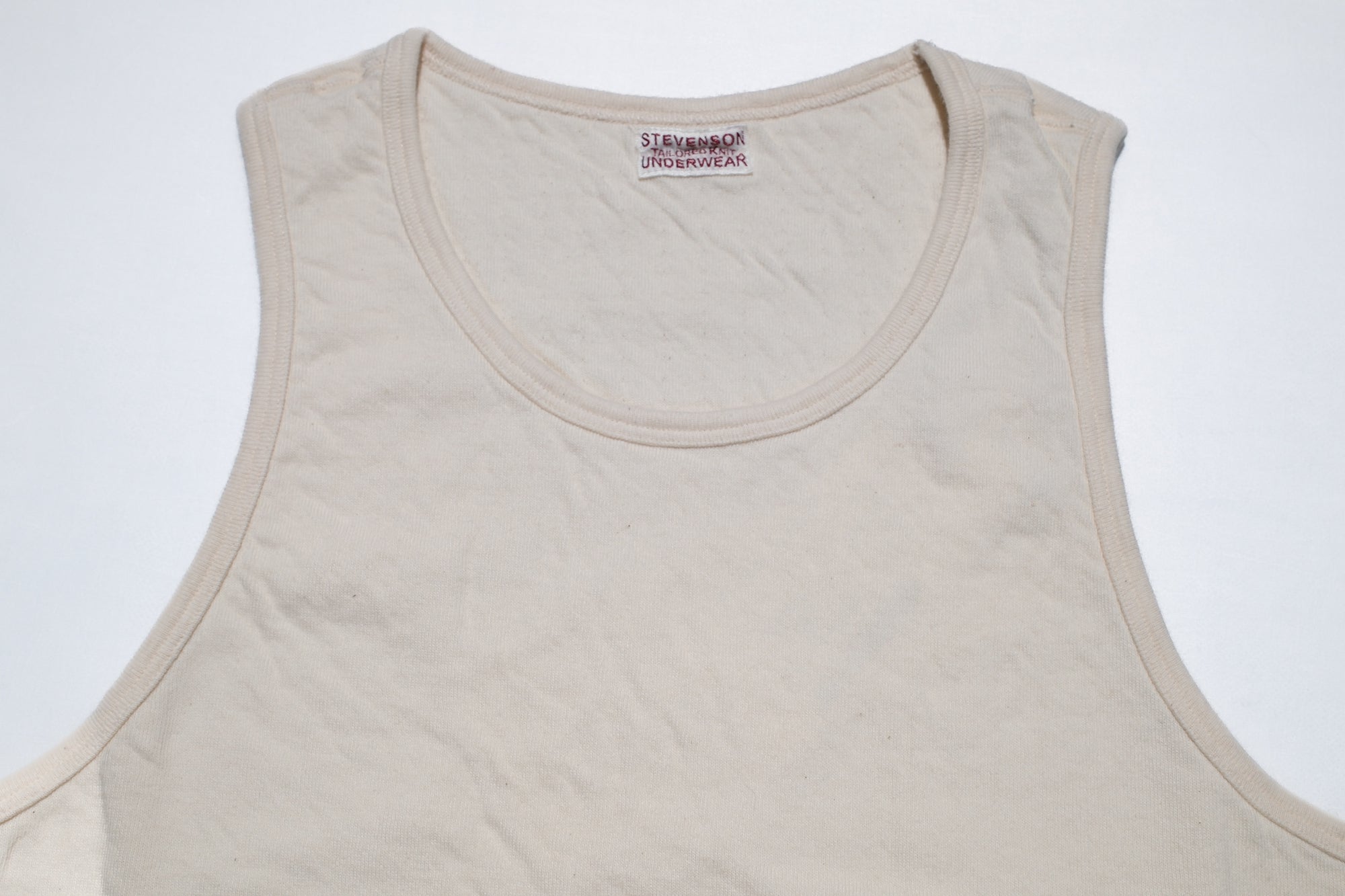 Stevenson Overall Co. 7oz "DualComfort" Loopwheeled Tank Tee (Natural)