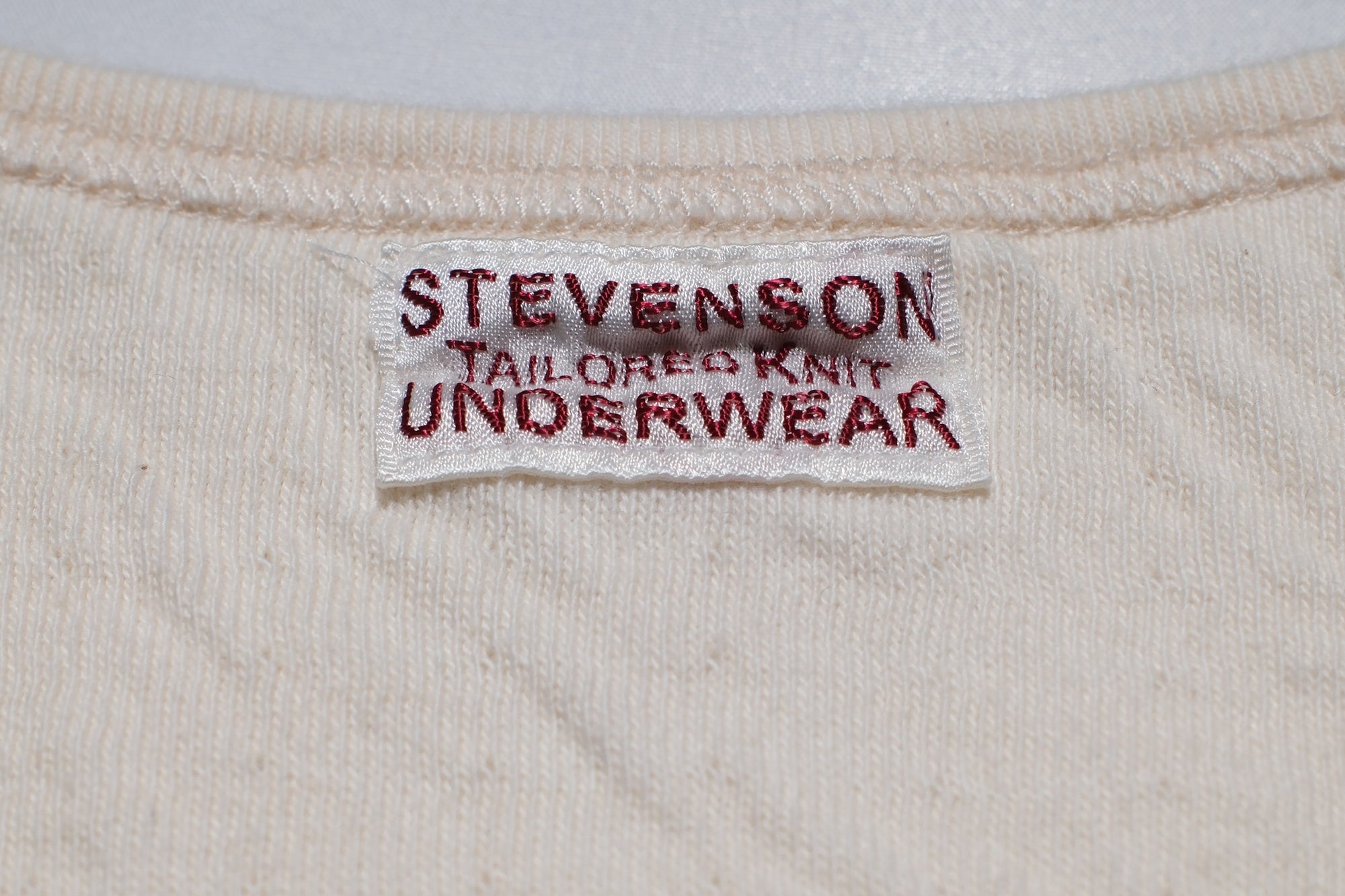 Stevenson Overall Co. 7oz "DualComfort" Loopwheeled Tank Tee (Natural)