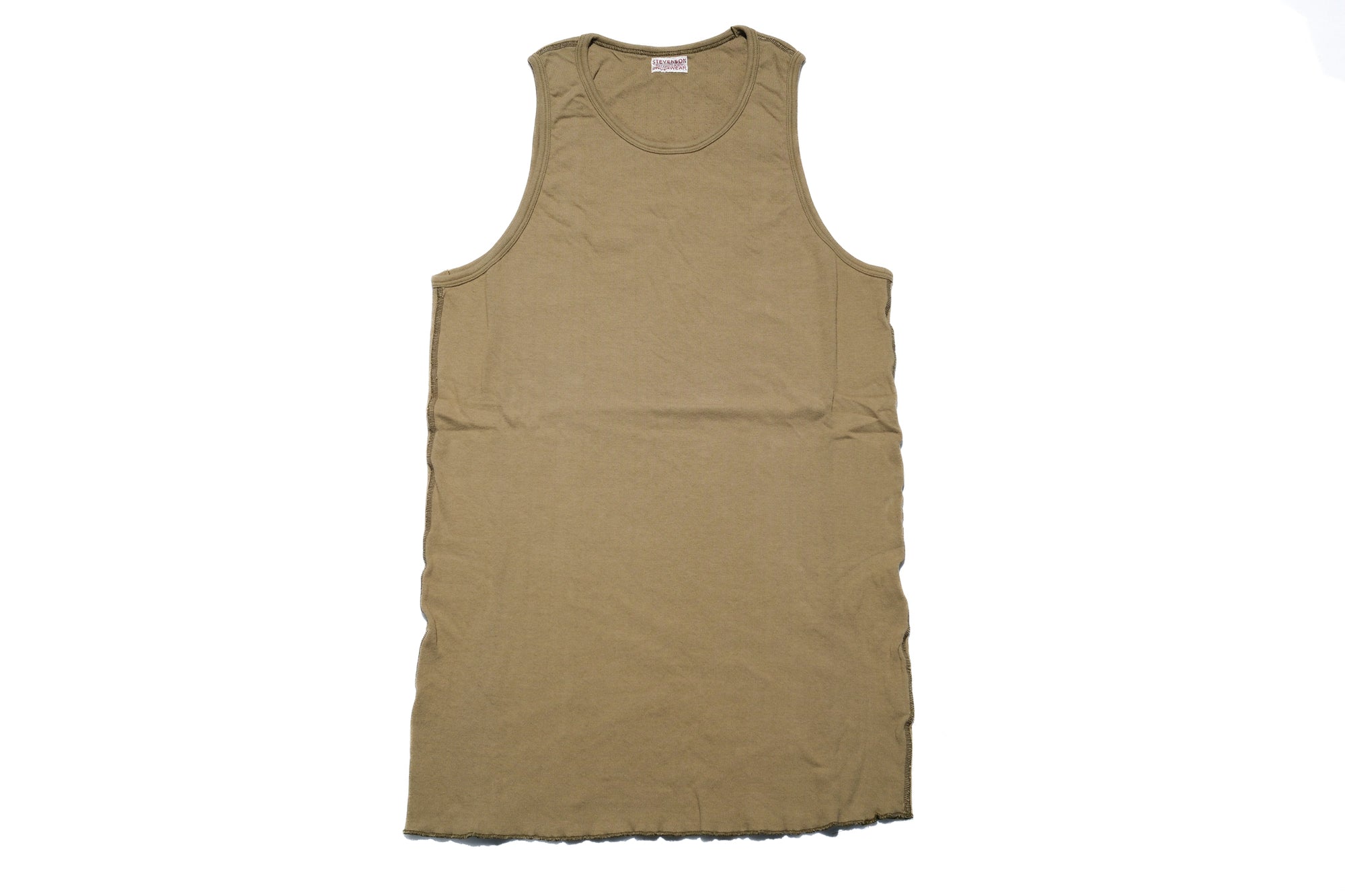 Stevenson Overall Co. 7oz "DualComfort" Loopwheeled Tank Tee (Olive)