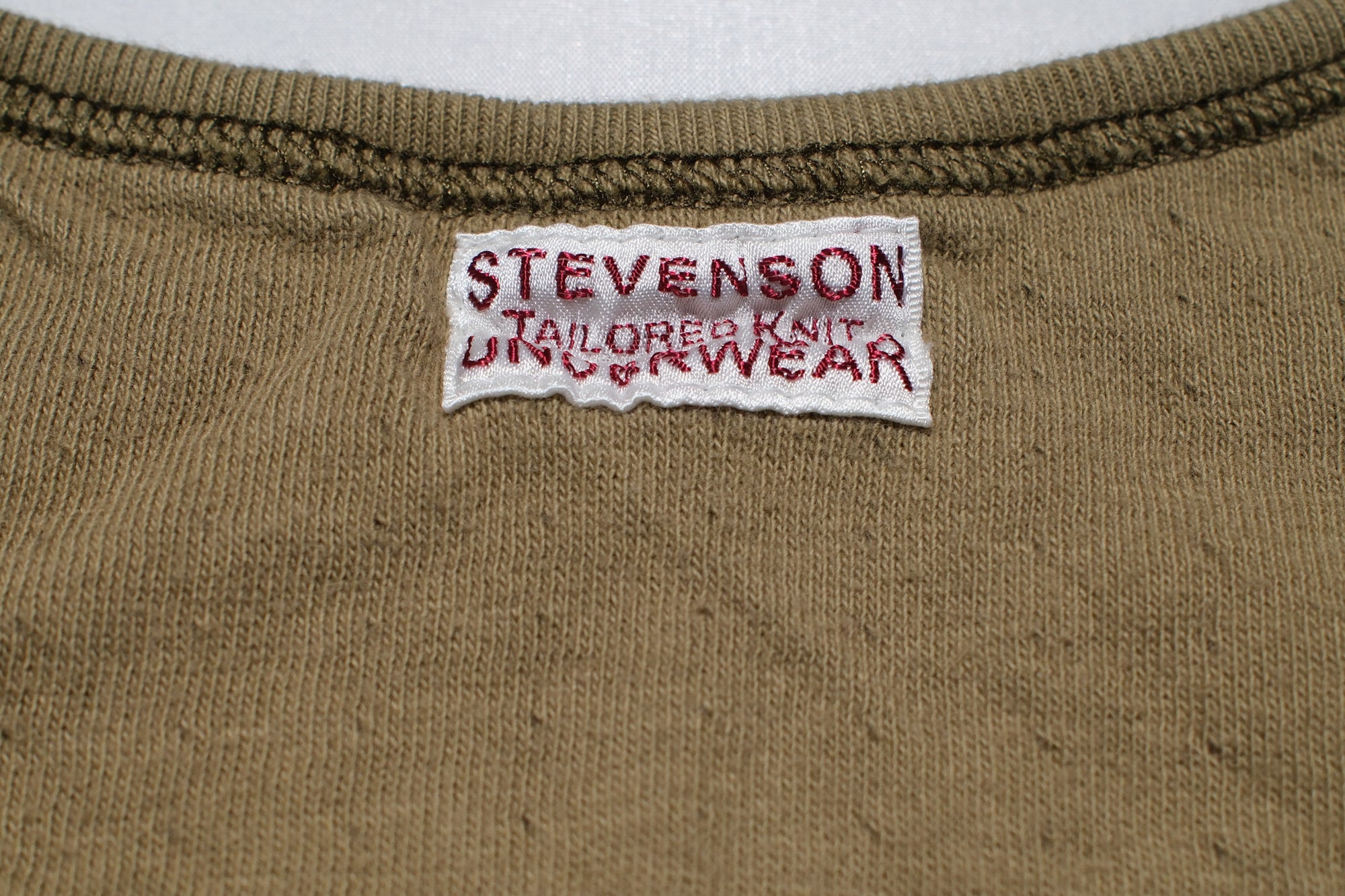Stevenson Overall Co. 7oz "DualComfort" Loopwheeled Tank Tee (Olive)
