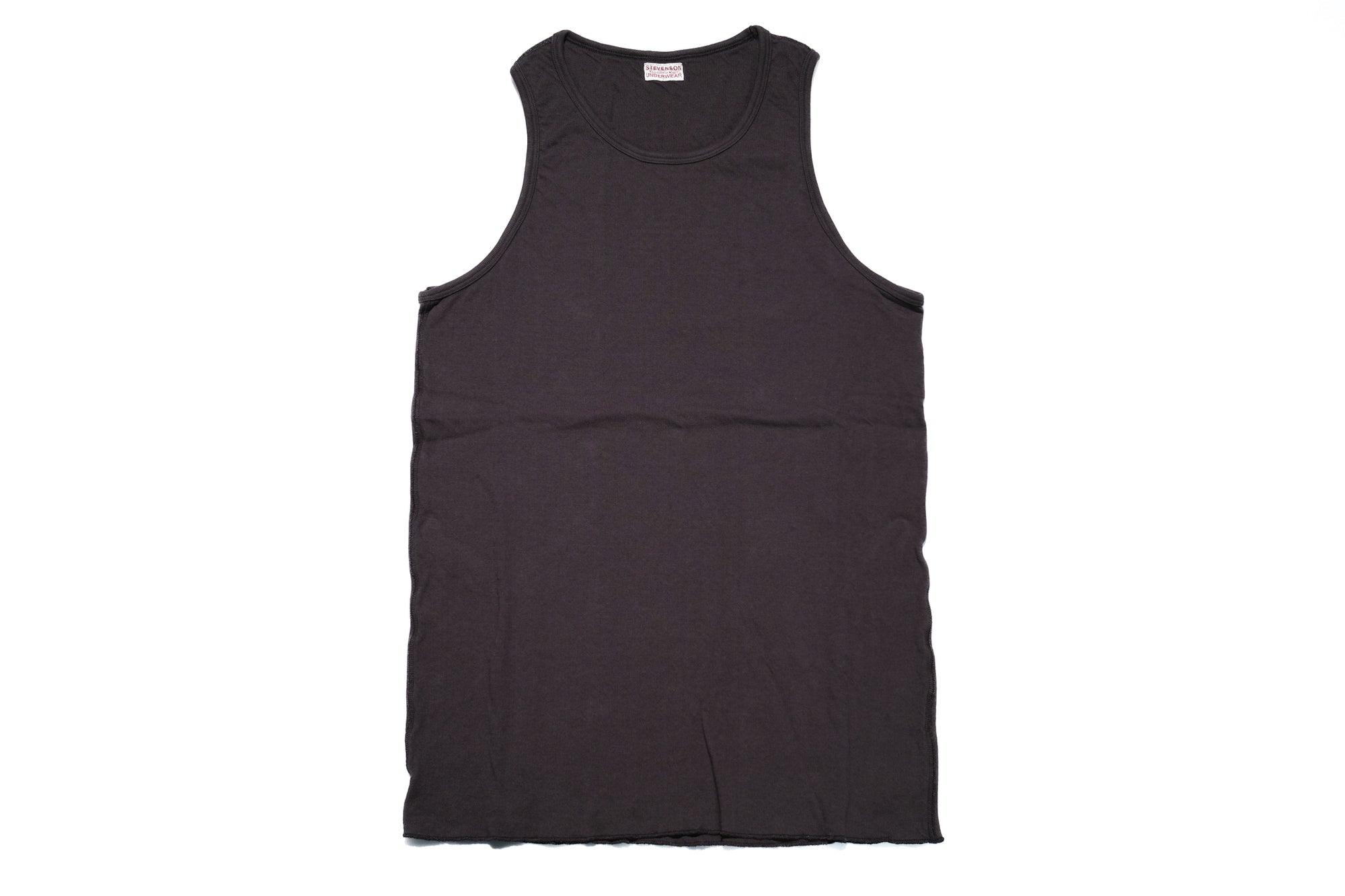 Stevenson Overall Co. 7oz "DualComfort" Loopwheeled Tank Tee (Charcoall)