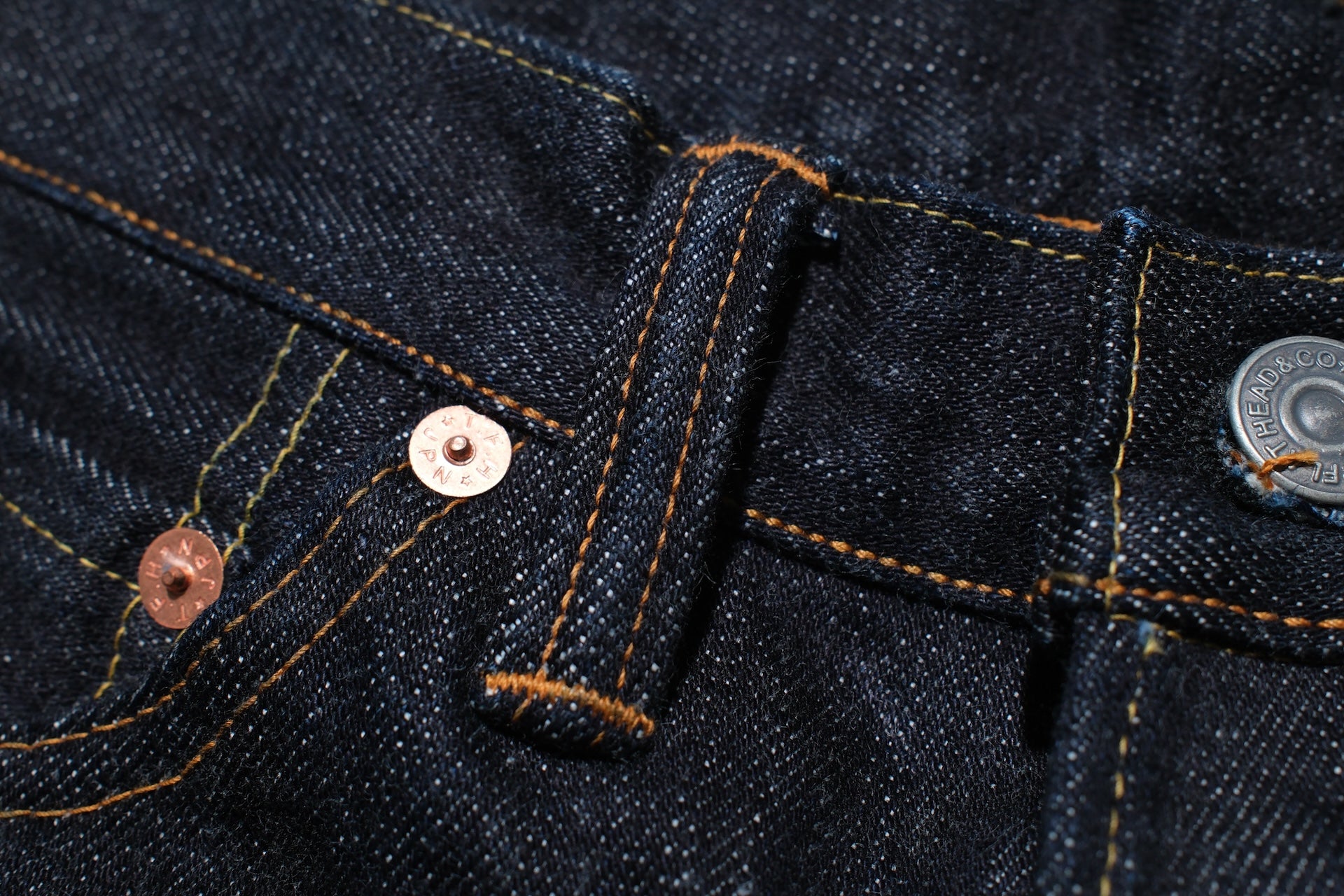 The Flat Head FN-8004 18oz Heavyweight Denim (Straight Tapered fit)